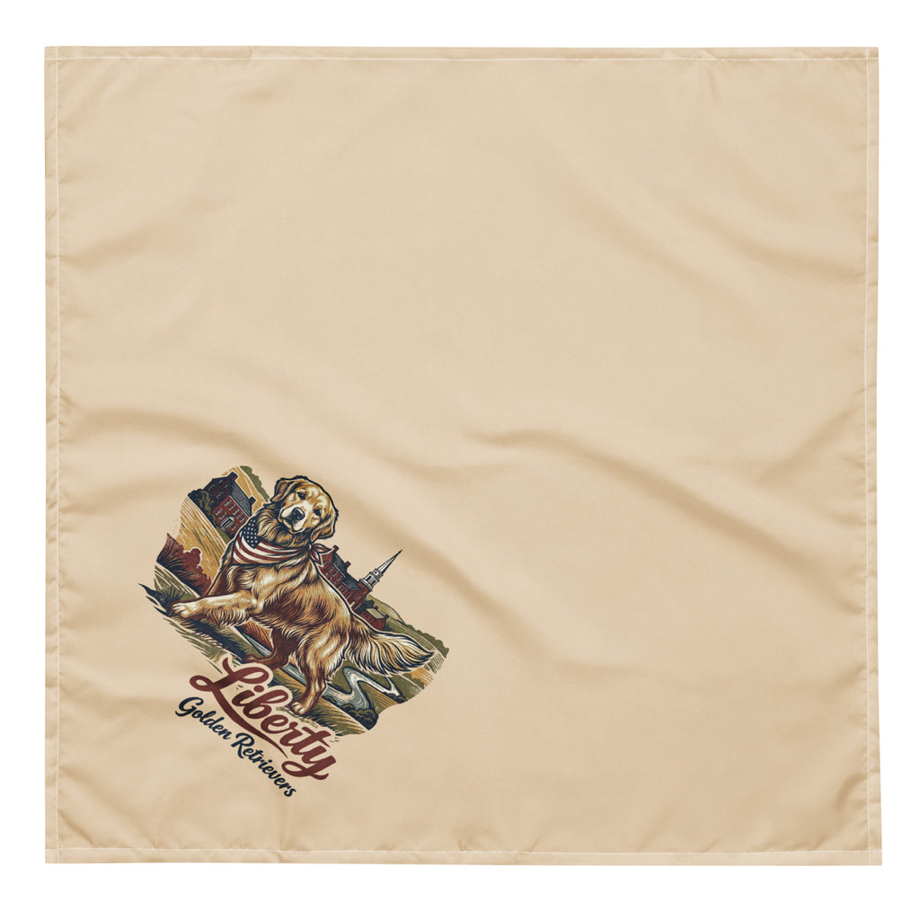 Liberty Golden Retrievers bandana