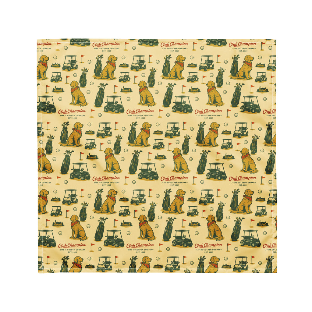 Club Champ Dog Bandana - Matching Set