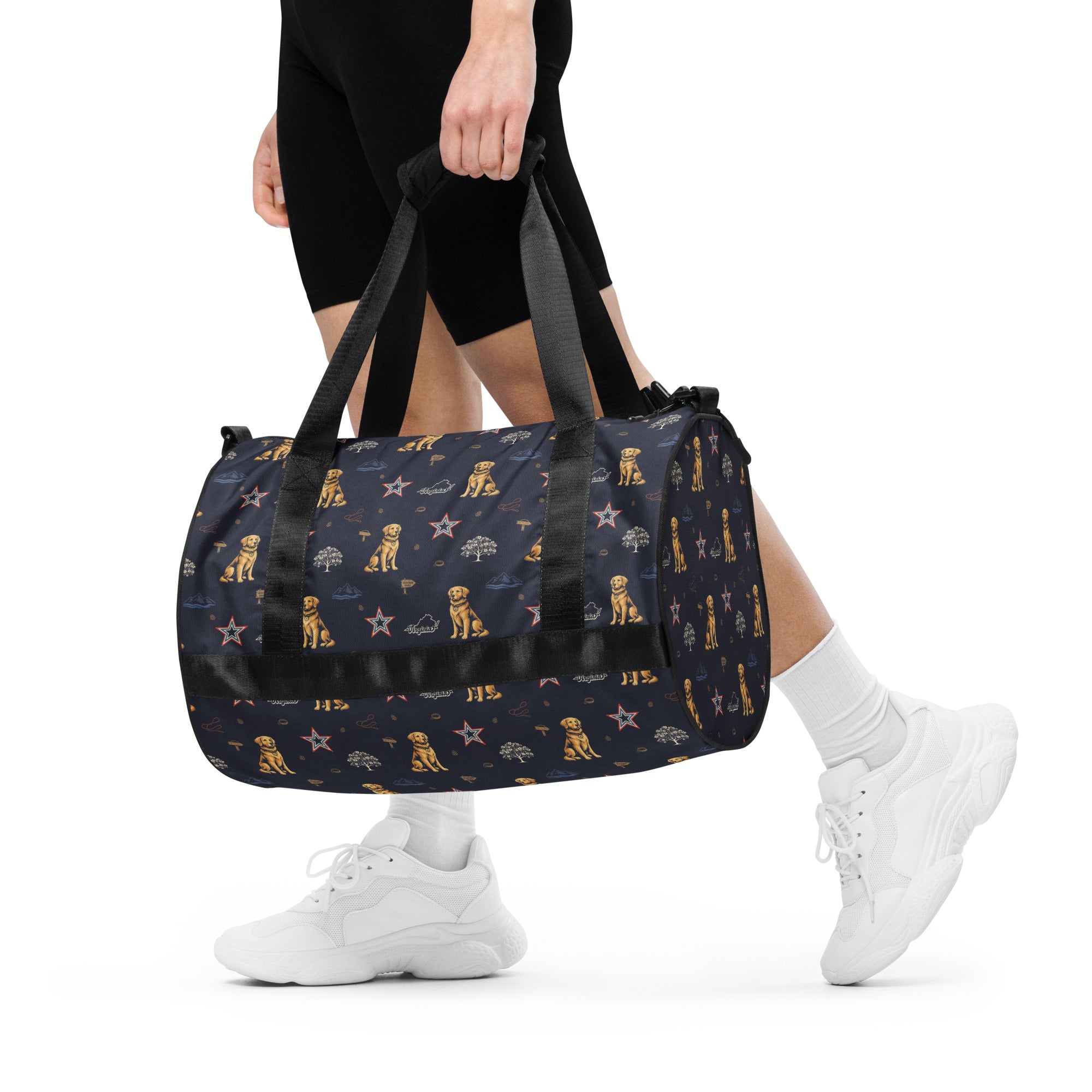 Heritage Oaks All-over print gym bag