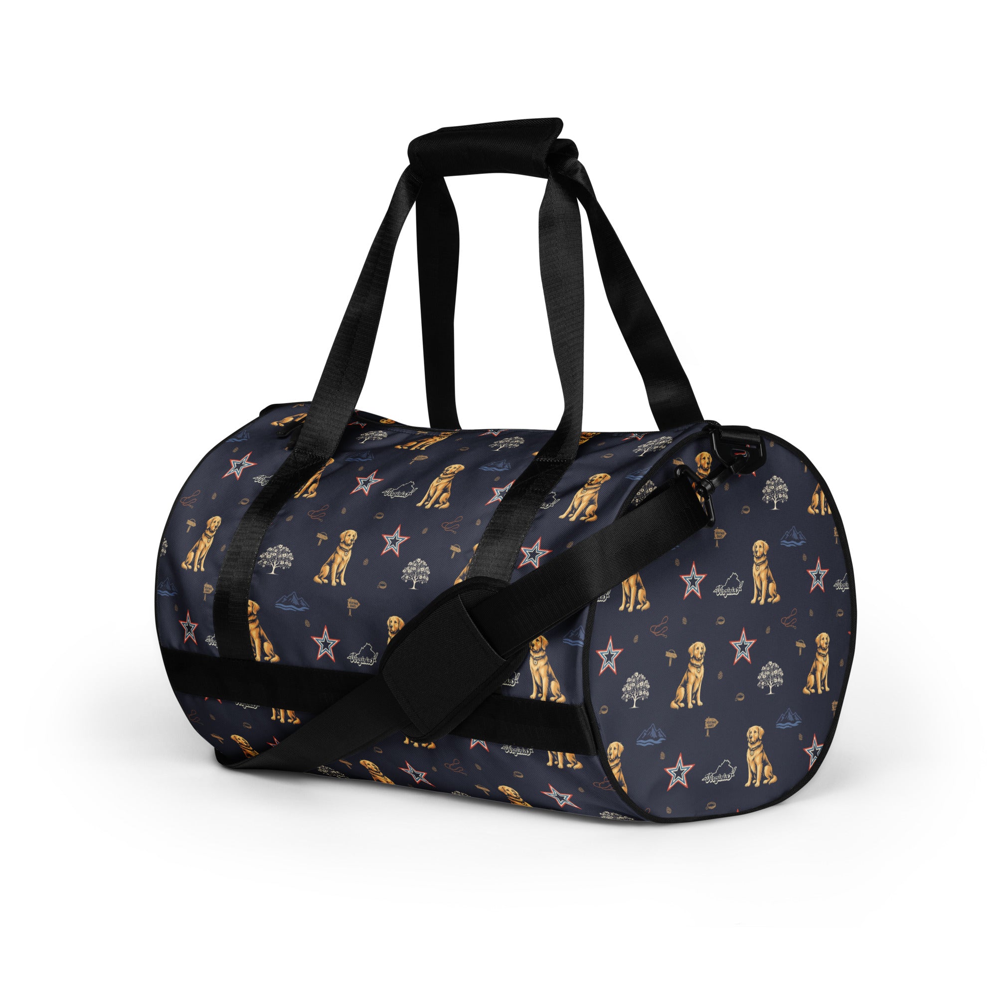 Heritage Oaks All-over print gym bag