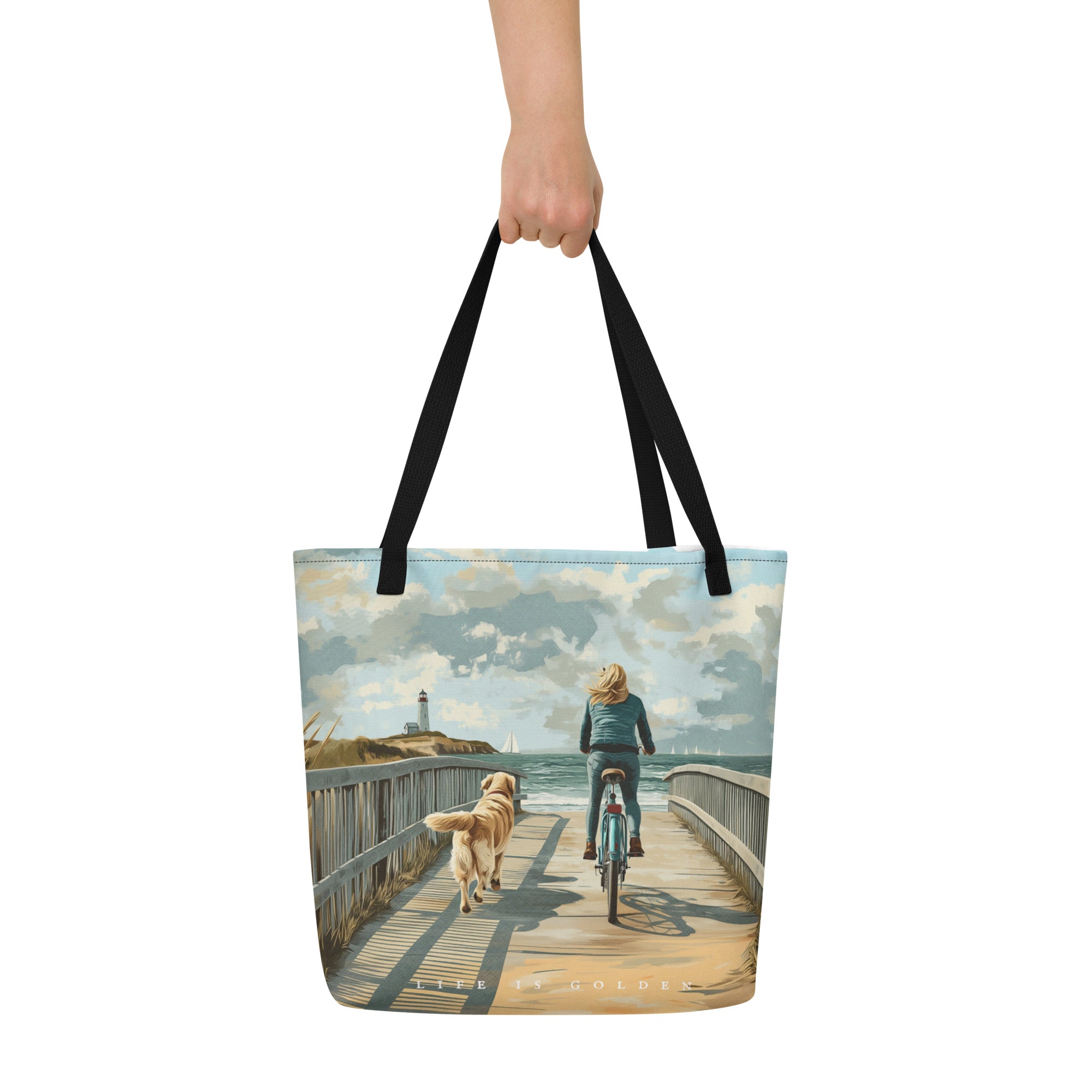 Beach Cruiser Large Tote