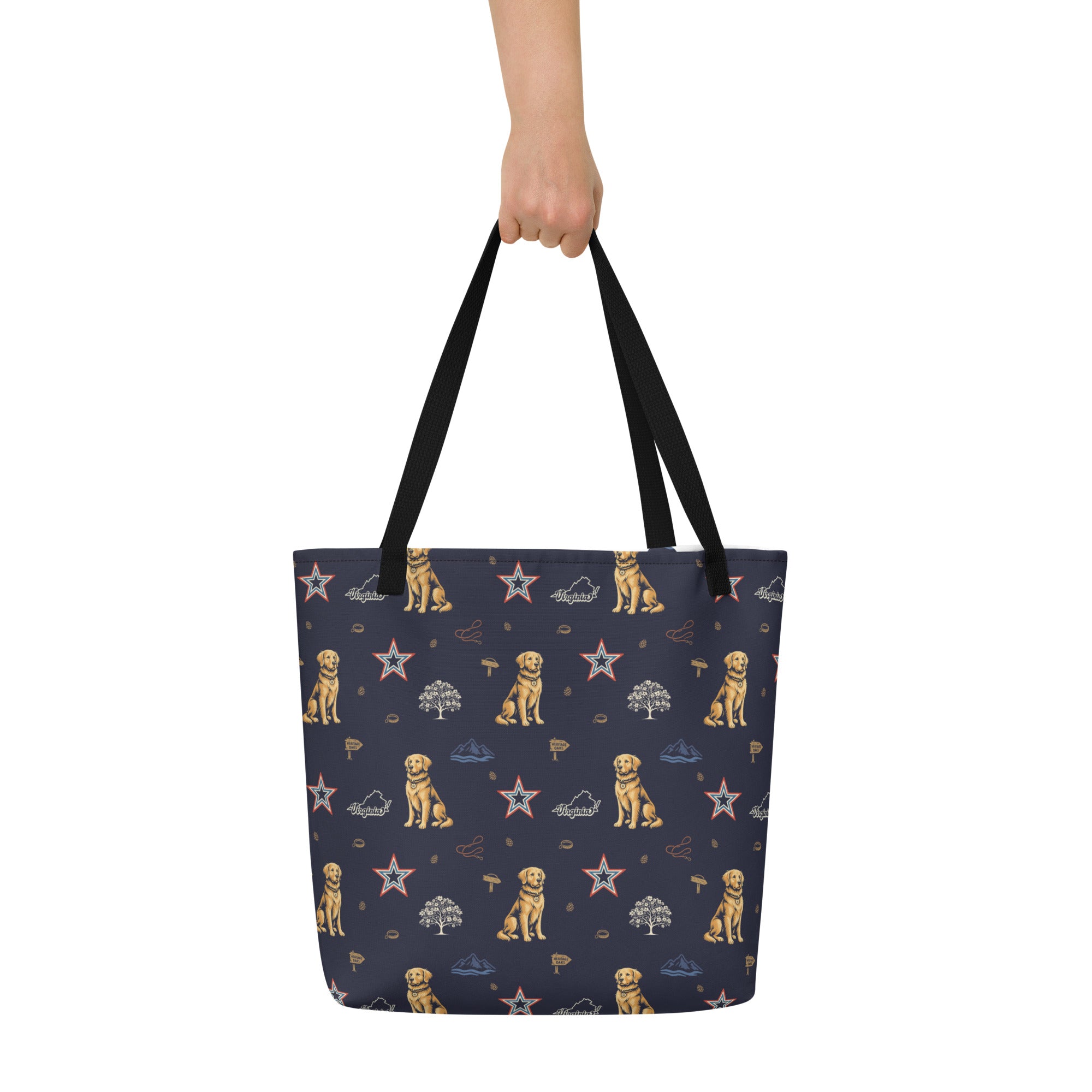 Heritage Oaks Large Tote Bag