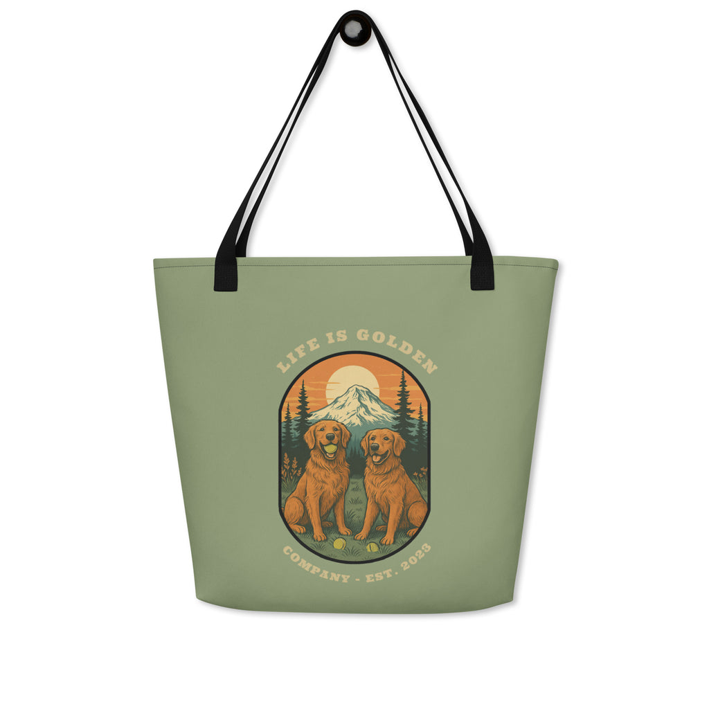 Rainier Retrievers Large Tote Bag