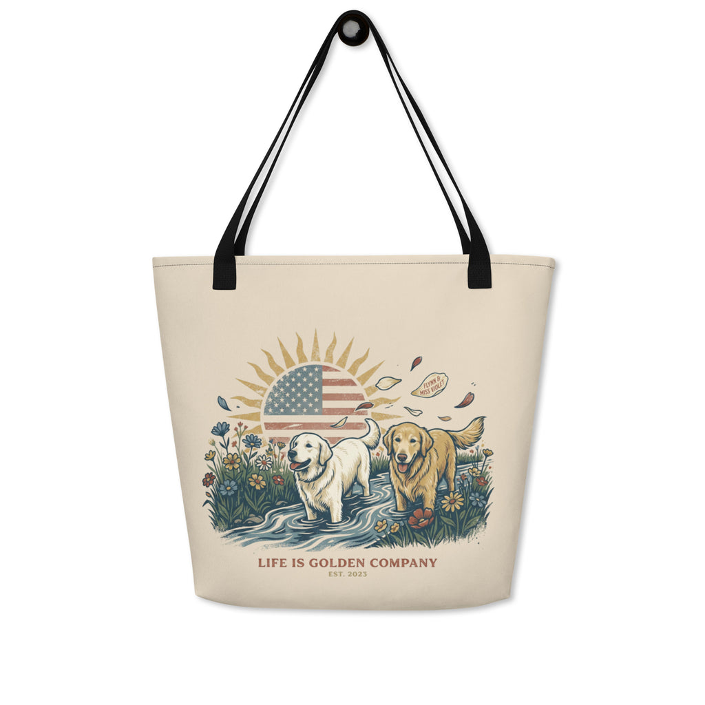 Flynn &amp; Miss Violet Large Tote Bag