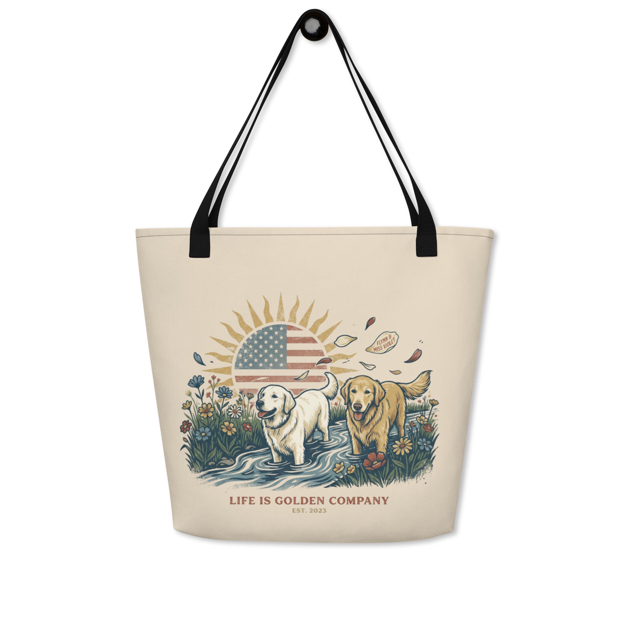 Flynn &amp; Miss Violet Large Tote Bag