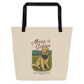 Maine is Golden Tote Bag