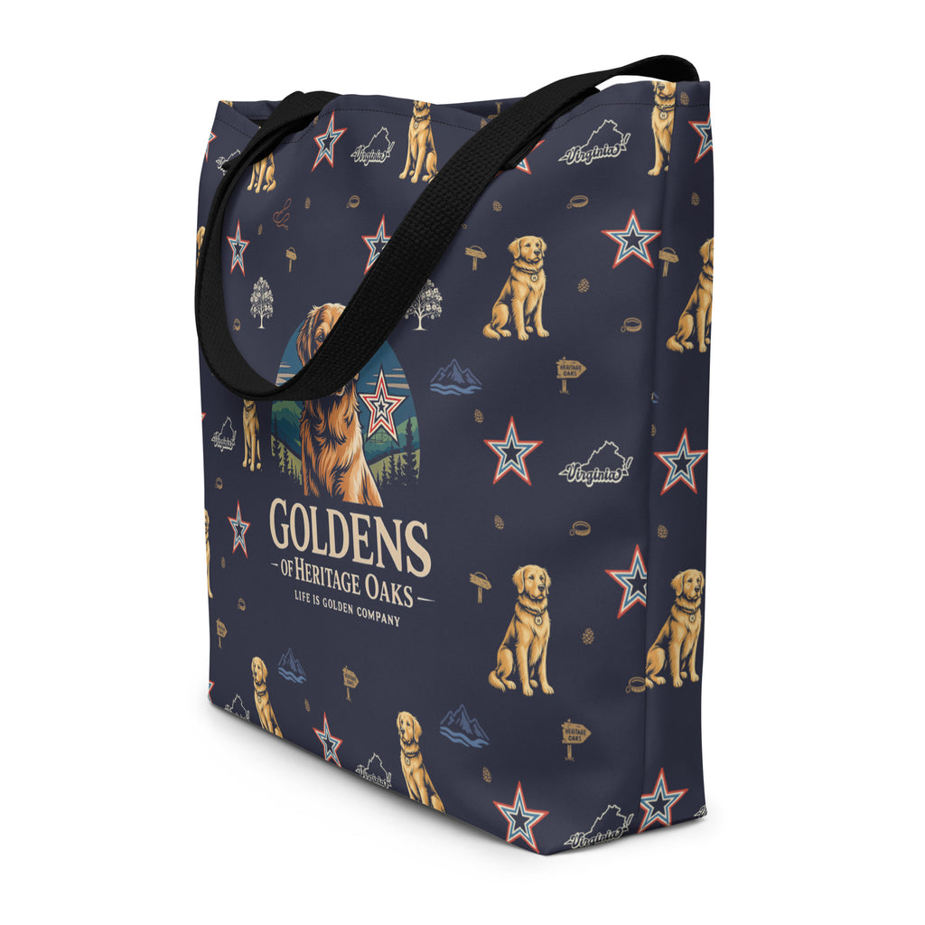 Heritage Oaks Large Tote Bag