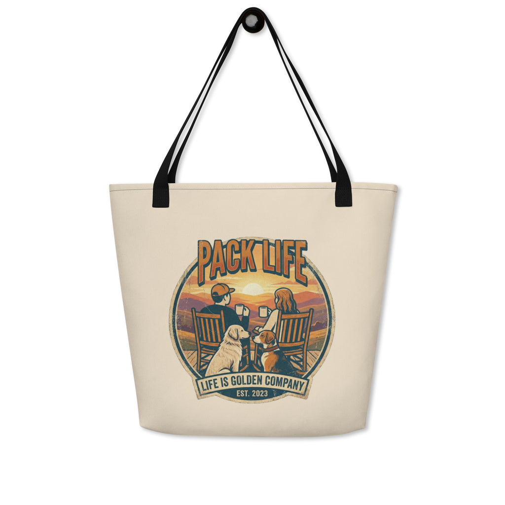 Pack Life  Large Tote Bag