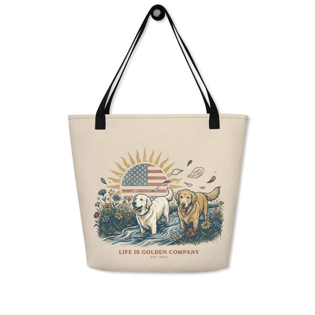Flynn &amp; Miss Violet Large Tote Bag