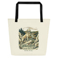 White Stone Goldens  Large Tote Bag