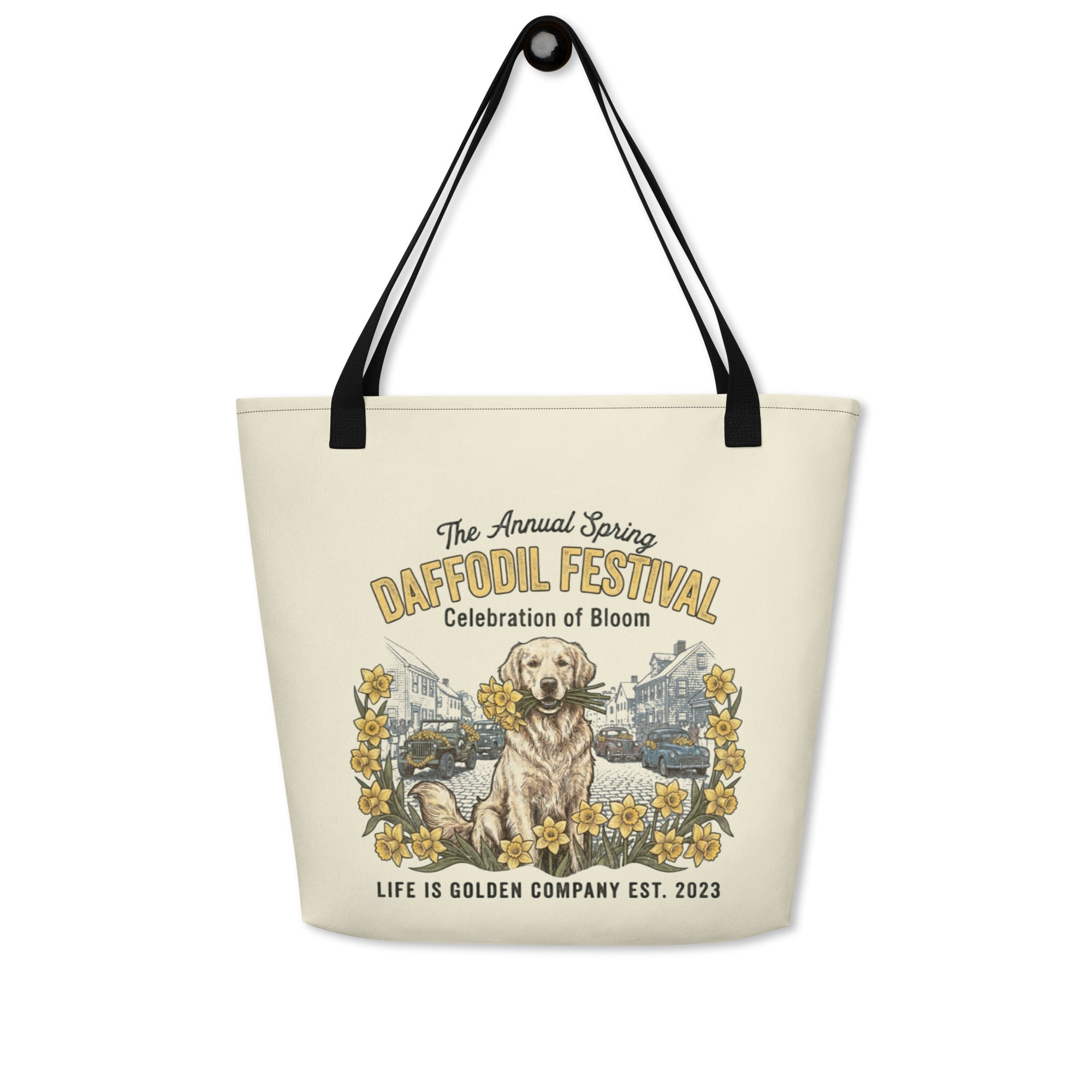 Daffodil Fest Mother's Day Limited Edition Large Tote Bag