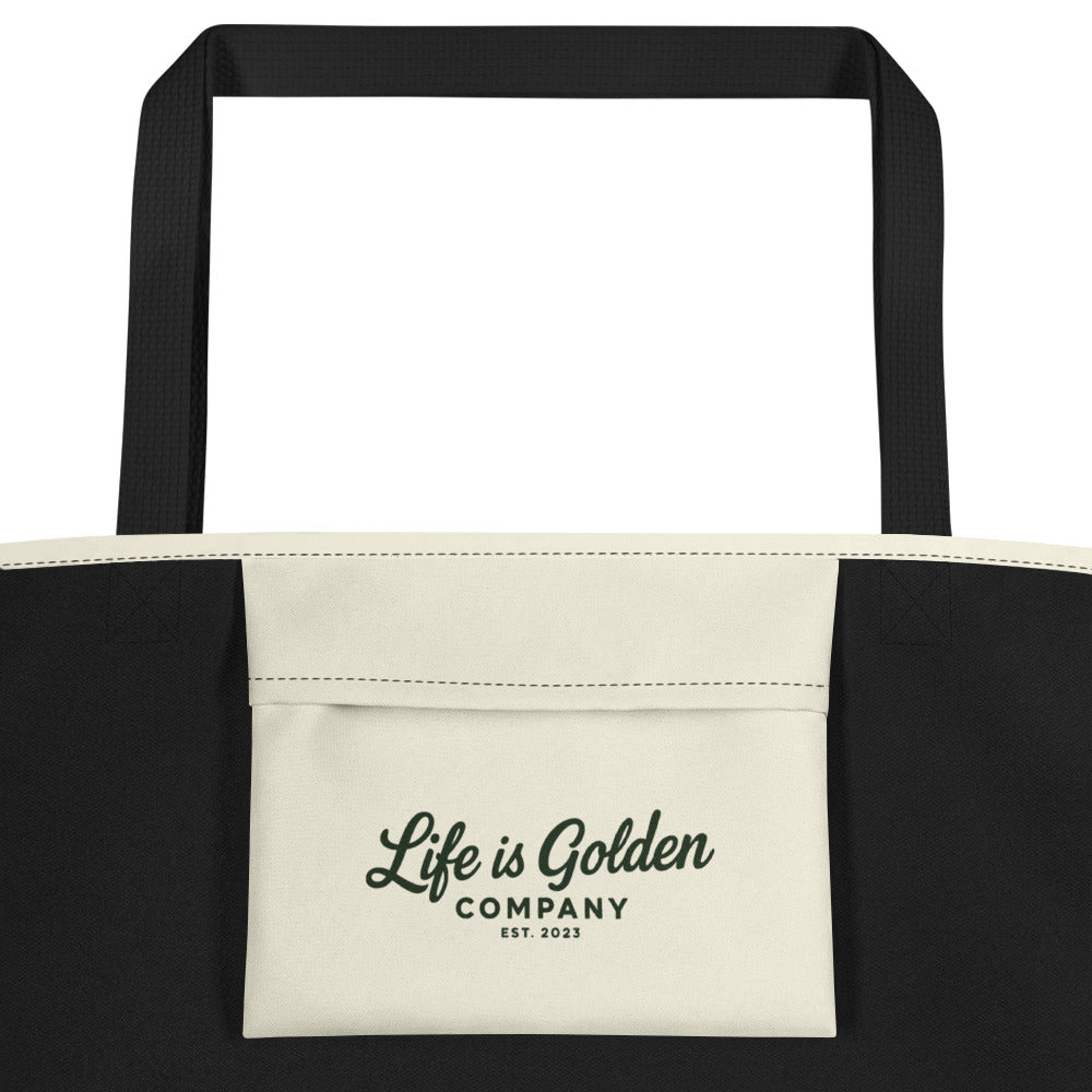 Upstate Goldens Large Tote Bag