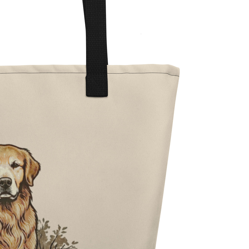 Stormy Point Large Tote Bag