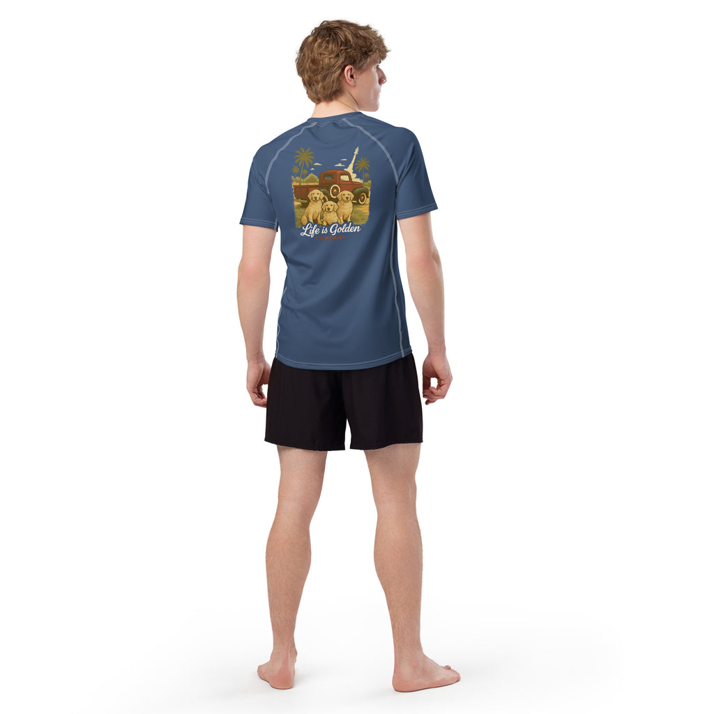 Rocket Dog All-over print men’s rash guard
