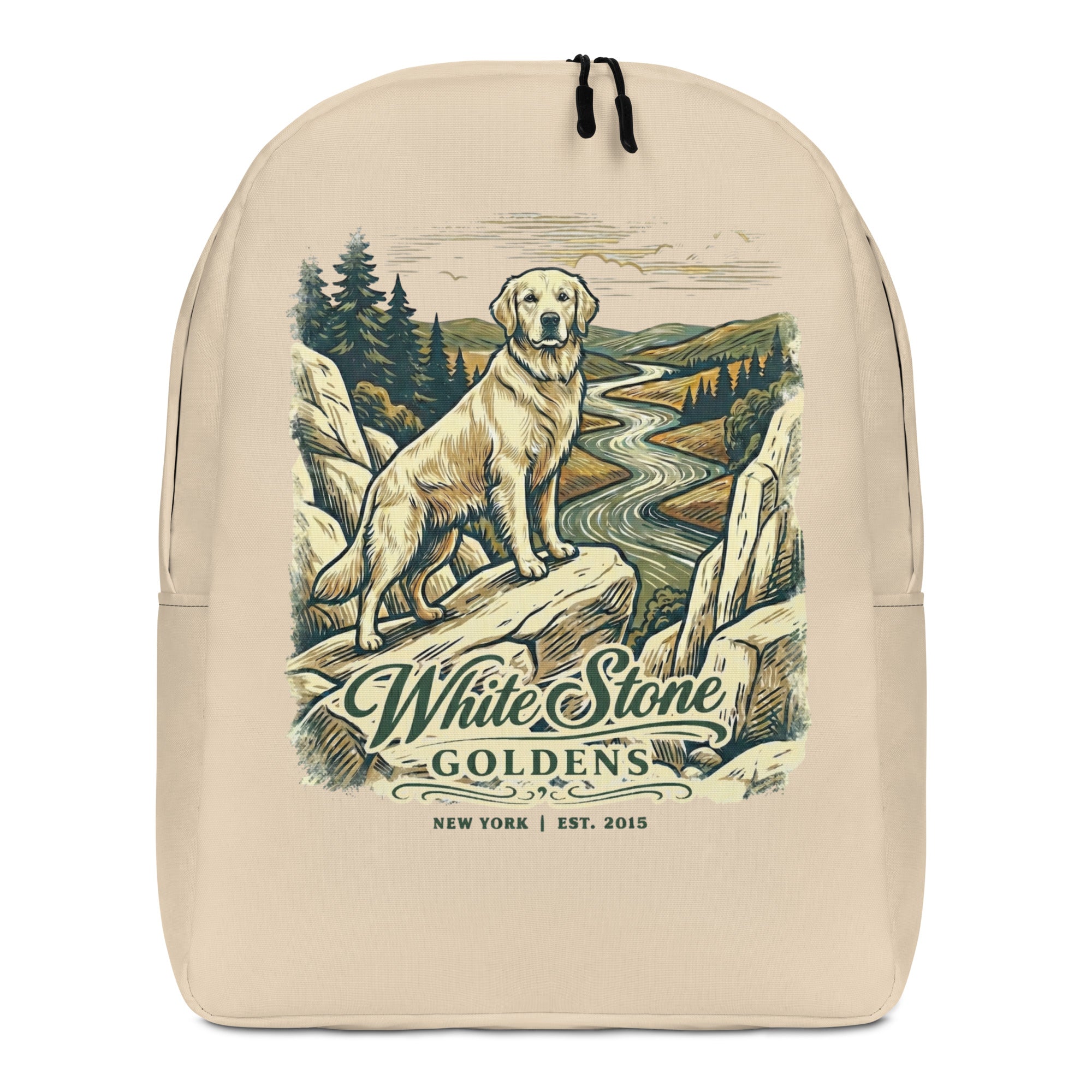 White Stone Goldens Backpack