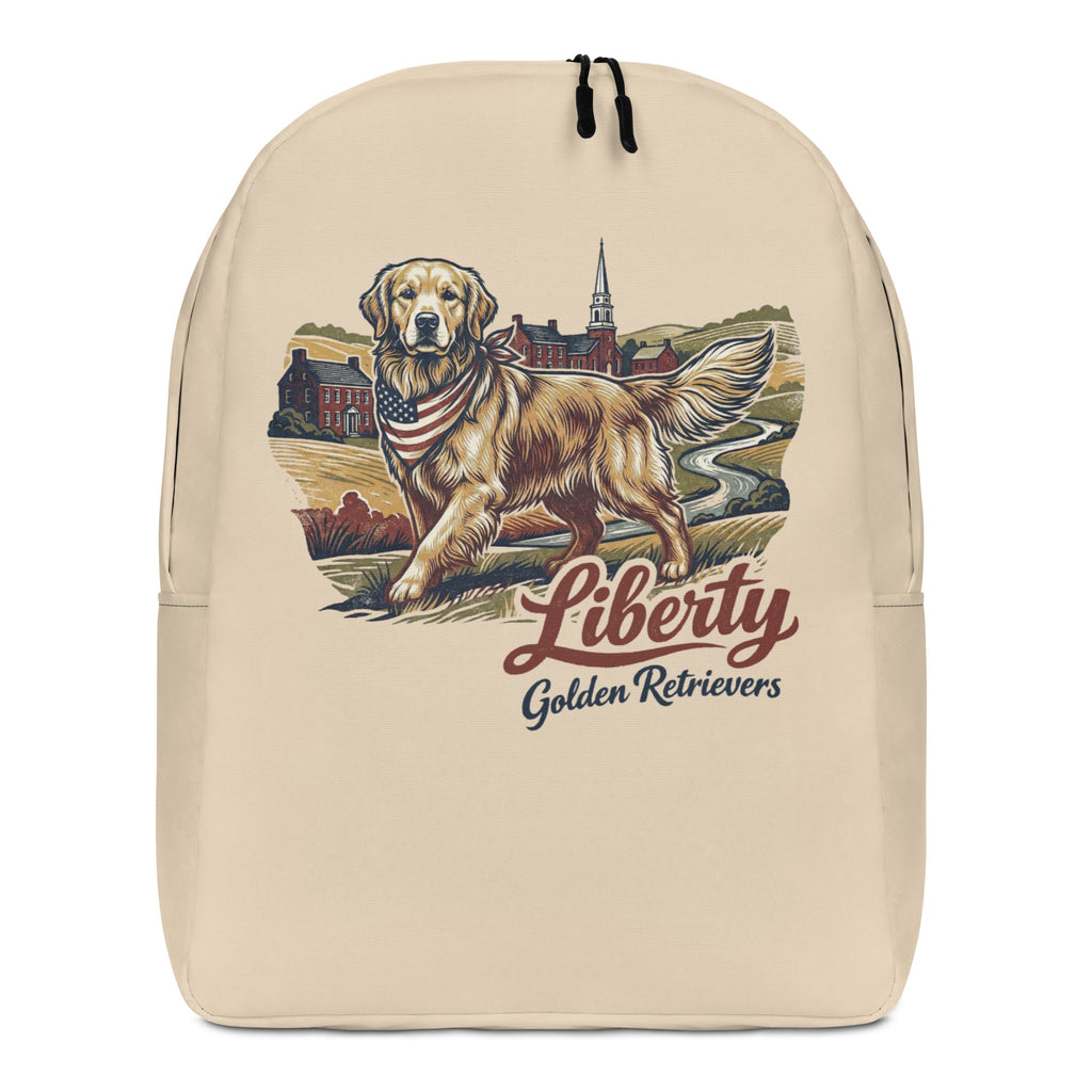 Liberty Golden Retrievers Backpack