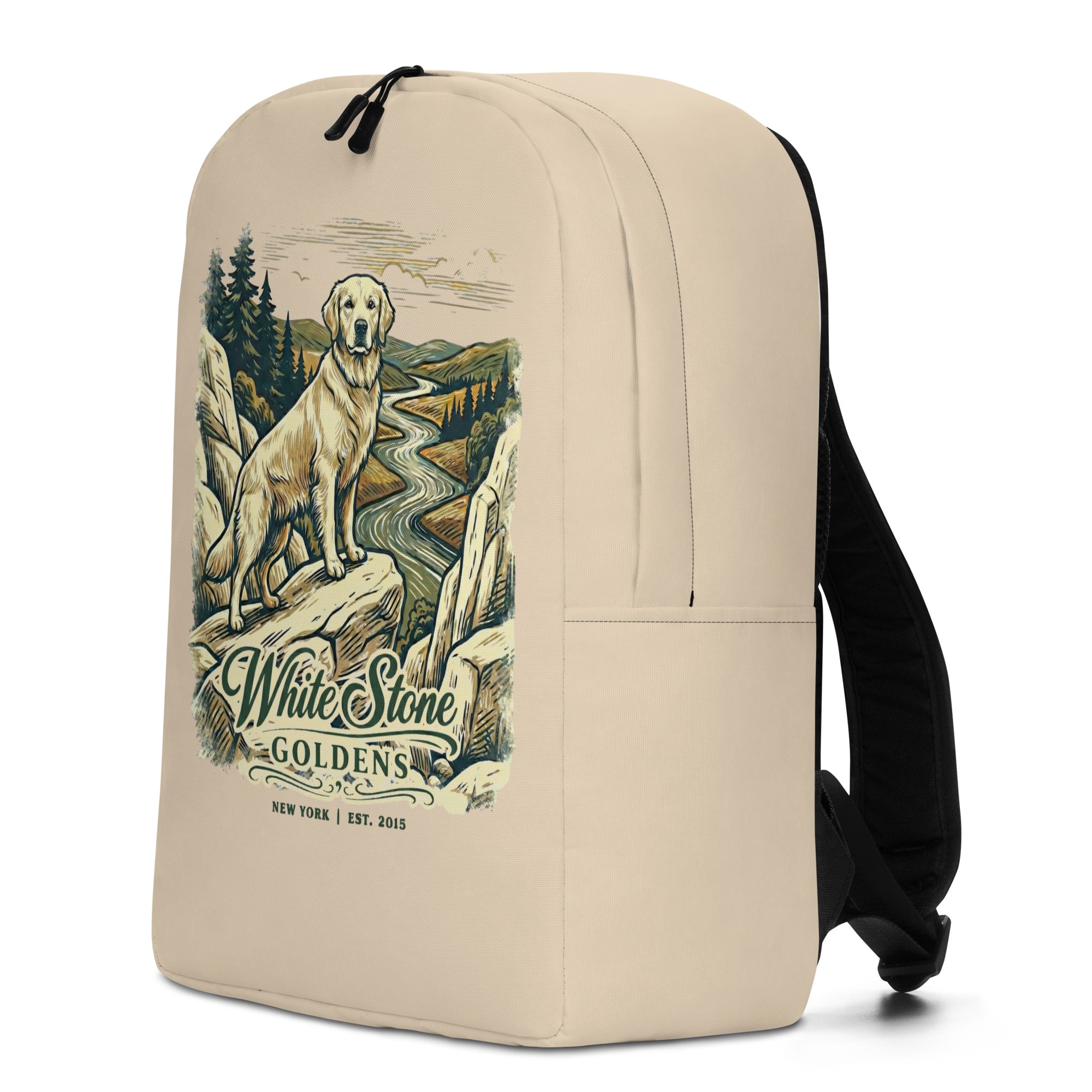 White Stone Goldens Backpack