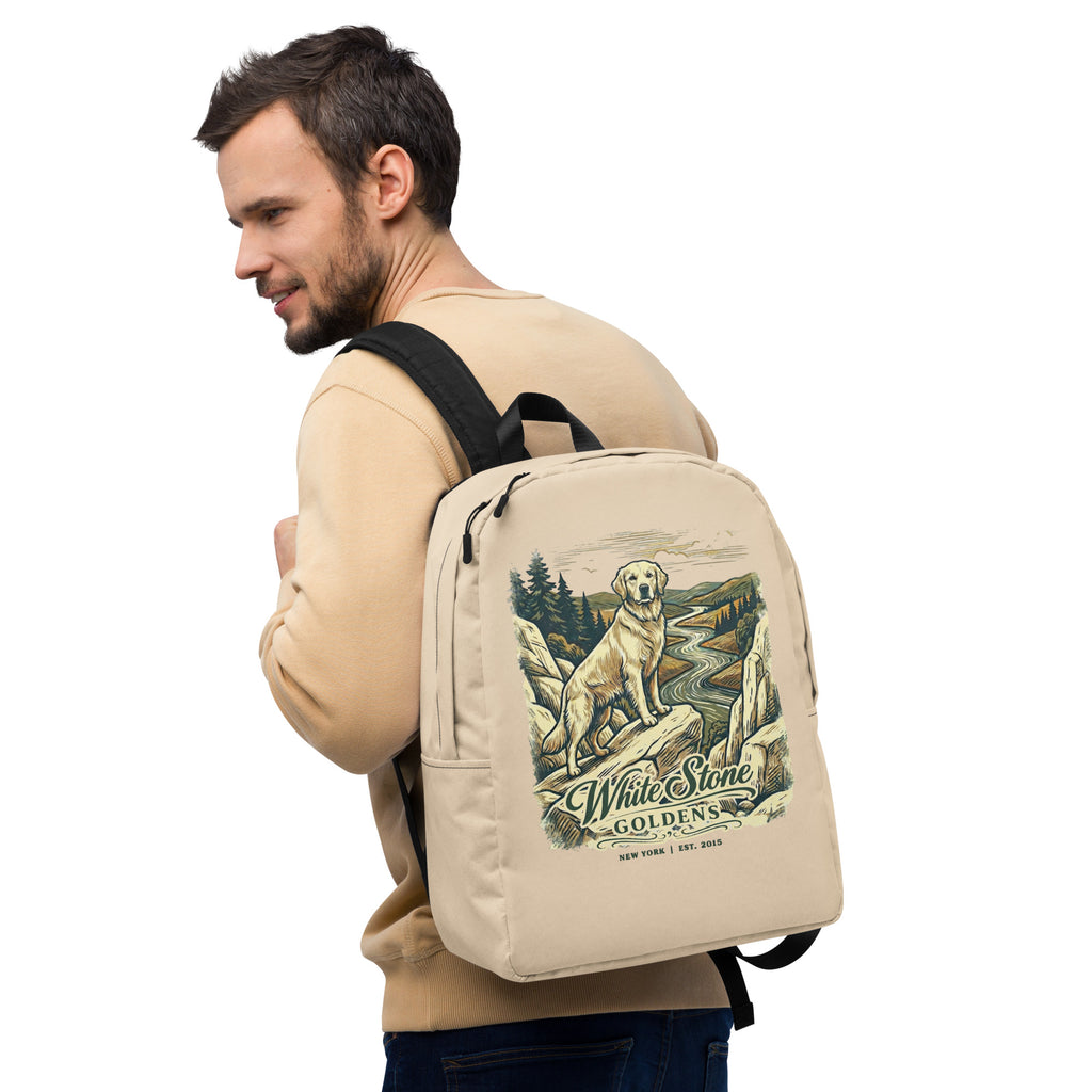 White Stone Goldens Backpack