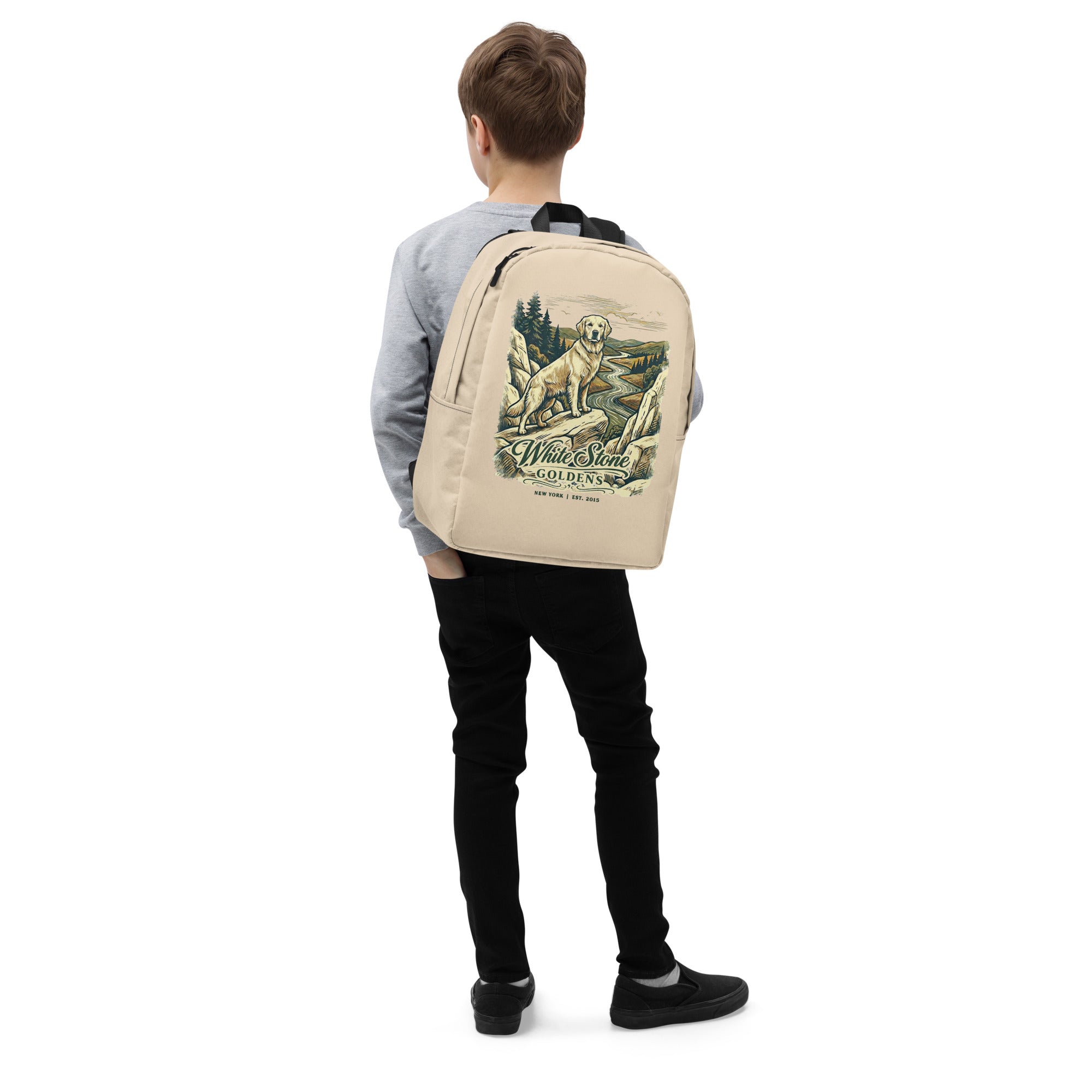White Stone Goldens Backpack