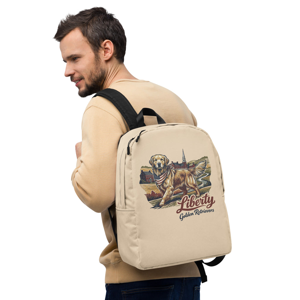 Liberty Golden Retrievers Backpack