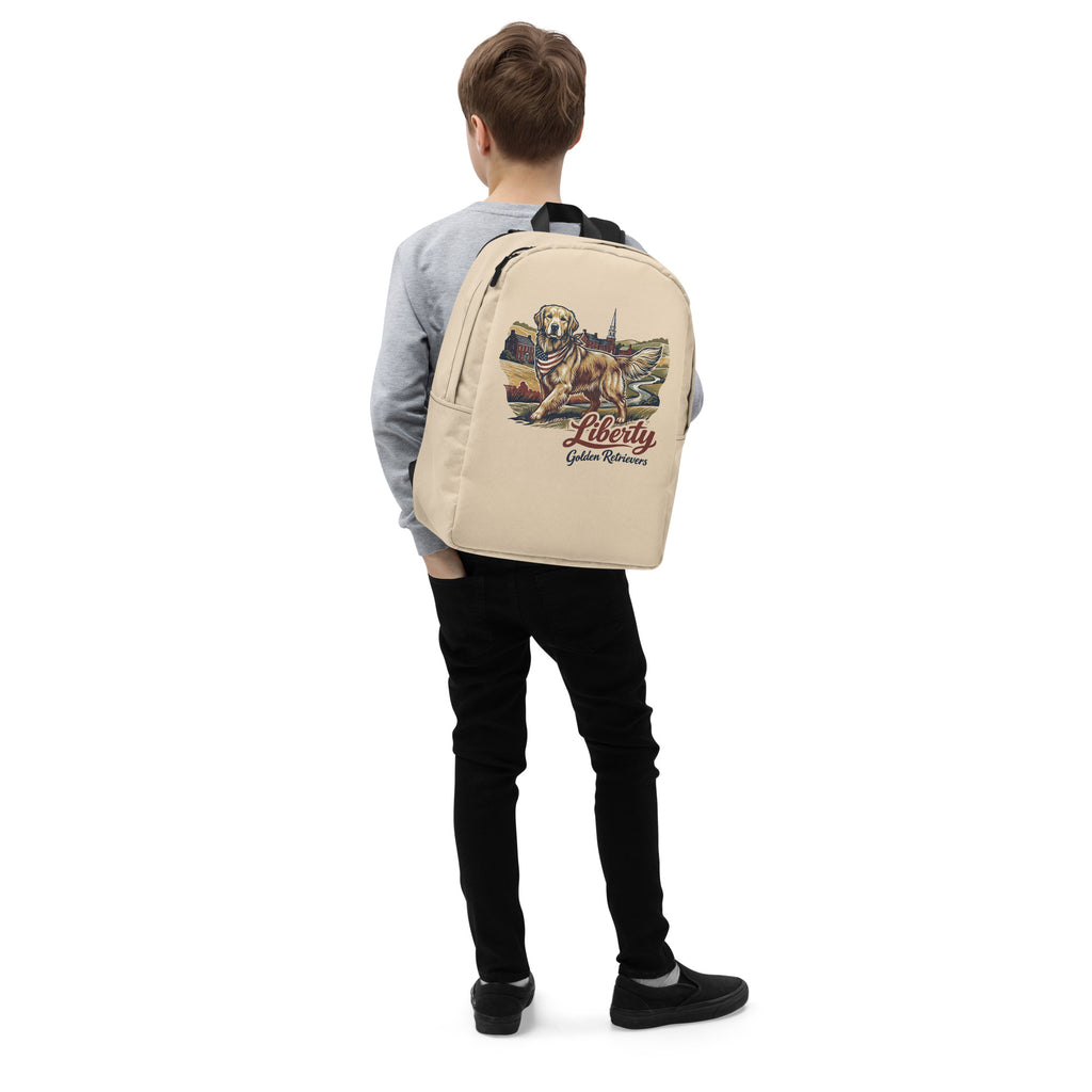 Liberty Golden Retrievers Backpack