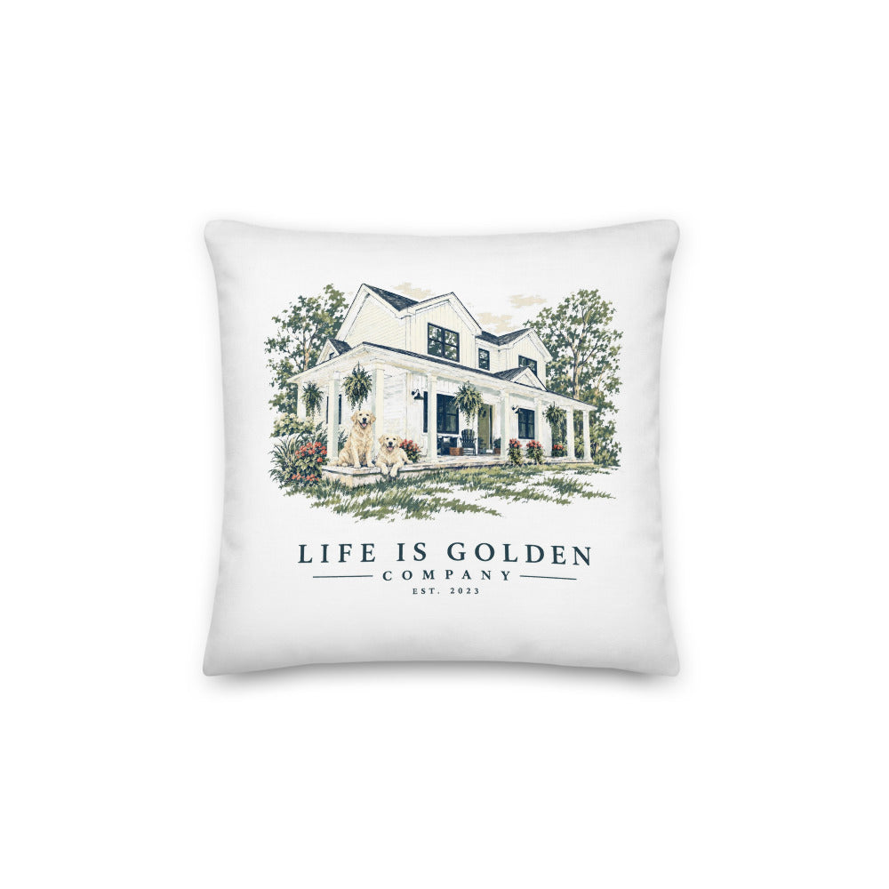 Custom #16094 Pillow — White