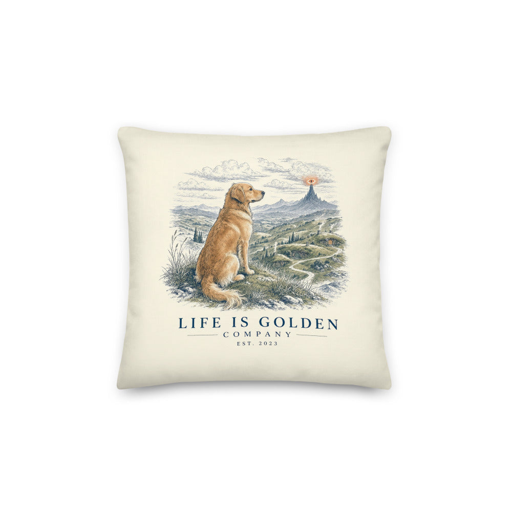 Custom #15350 Premium Pillow — White