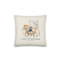 Custom #14969 Premium Pillow — White