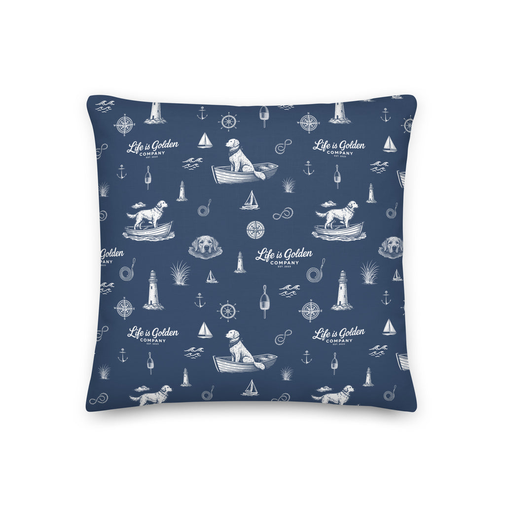Golden Harbor Pillow