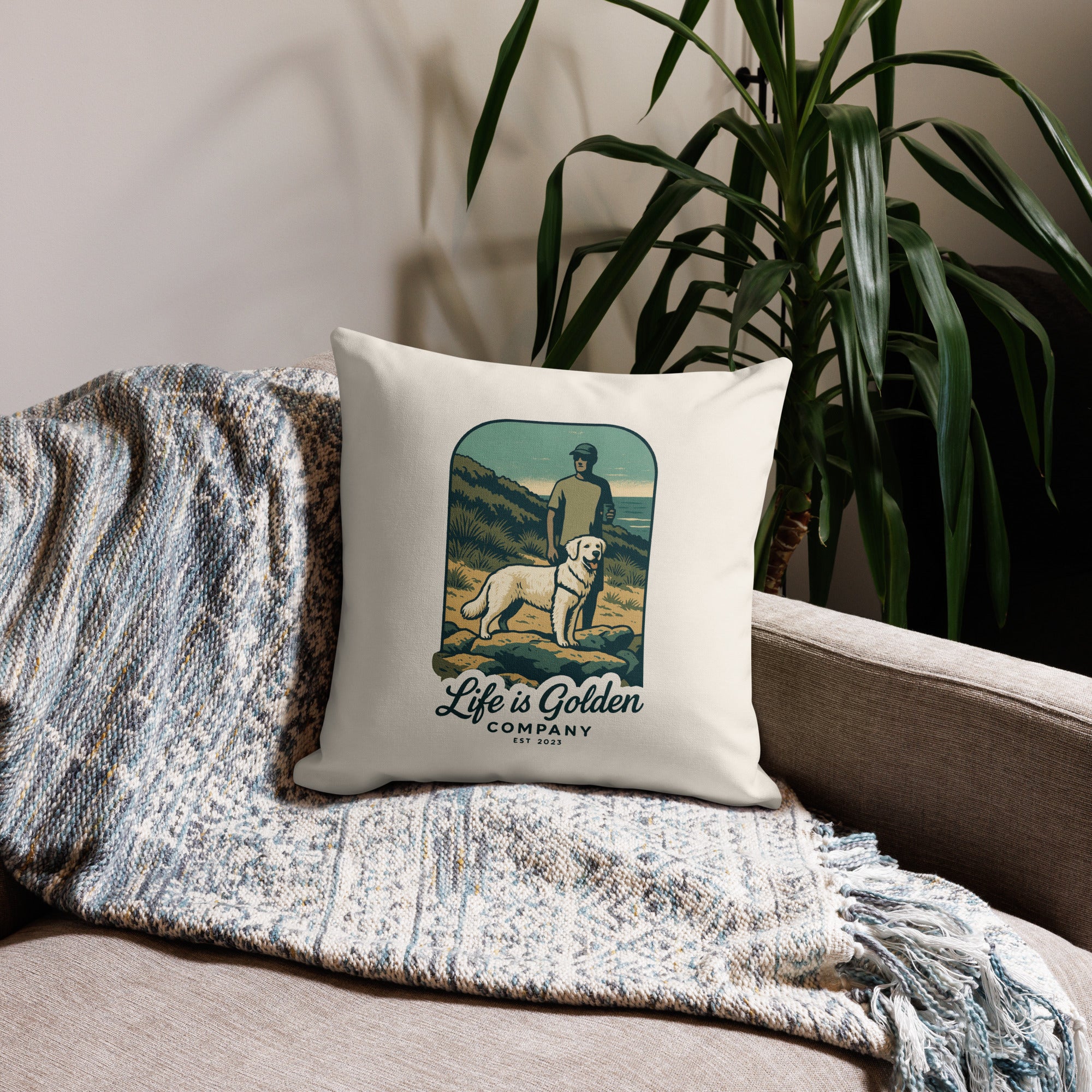 Blue Ridge Trail Premium Pillow