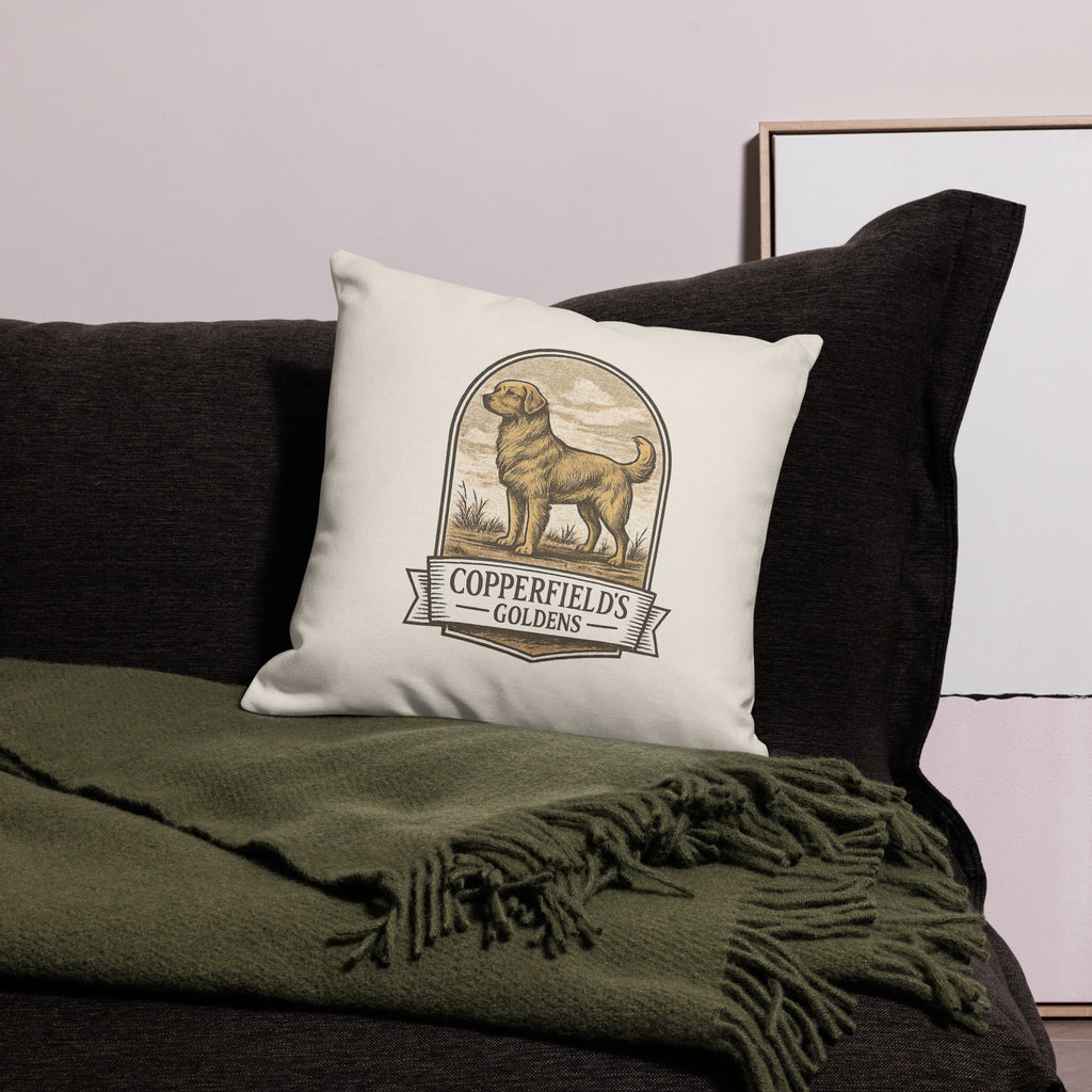 Copperfield's Goldens Premium Pillow