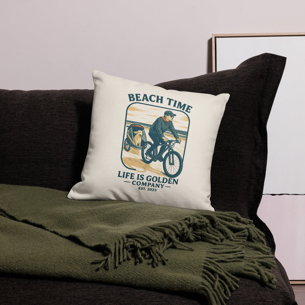 Beach Time Premium Pillow