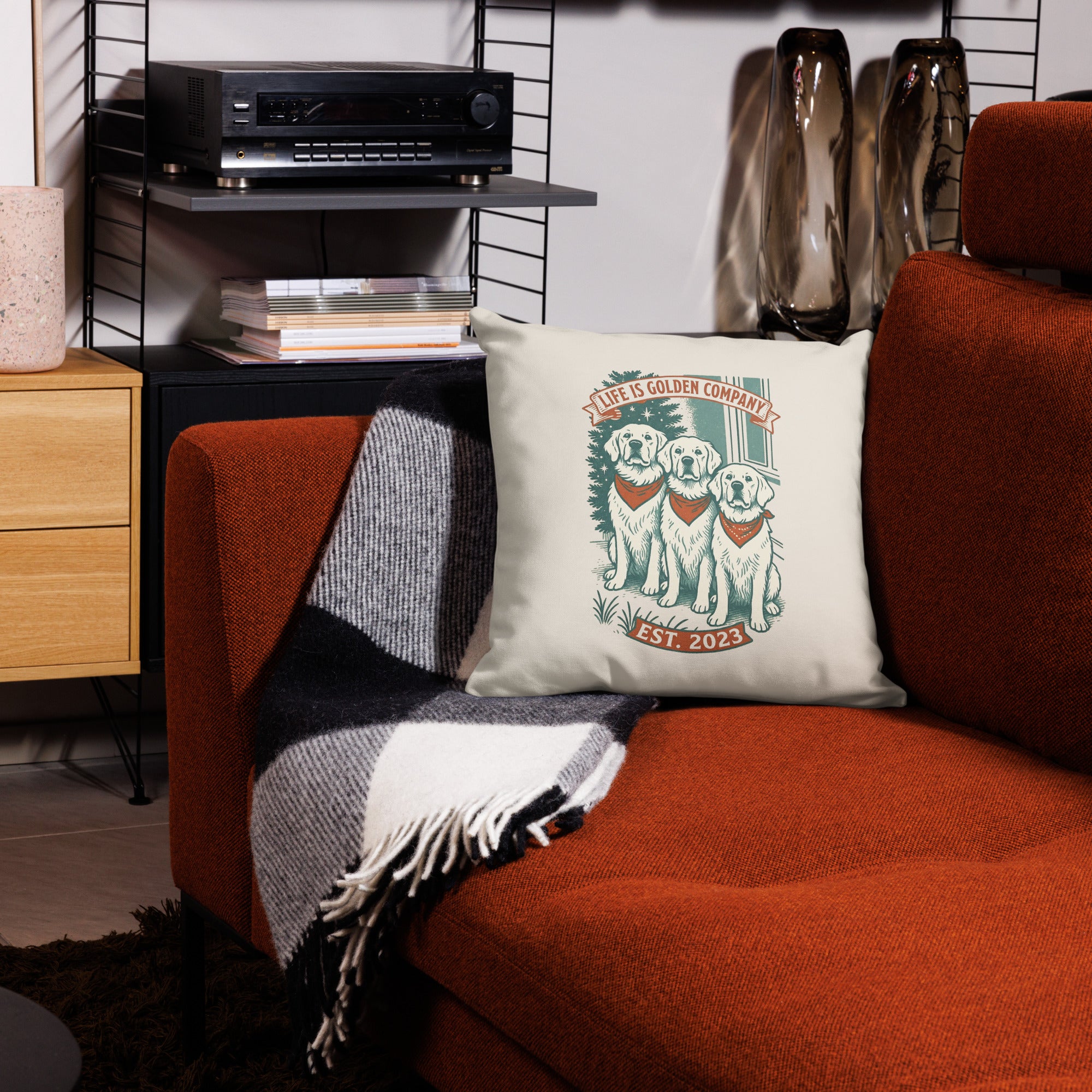 Three for Xmas Pillow