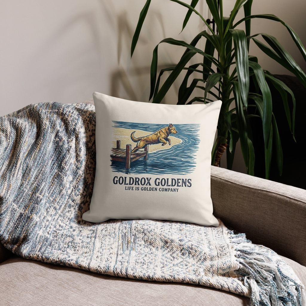 GoldRox - Dock Diver Pillow