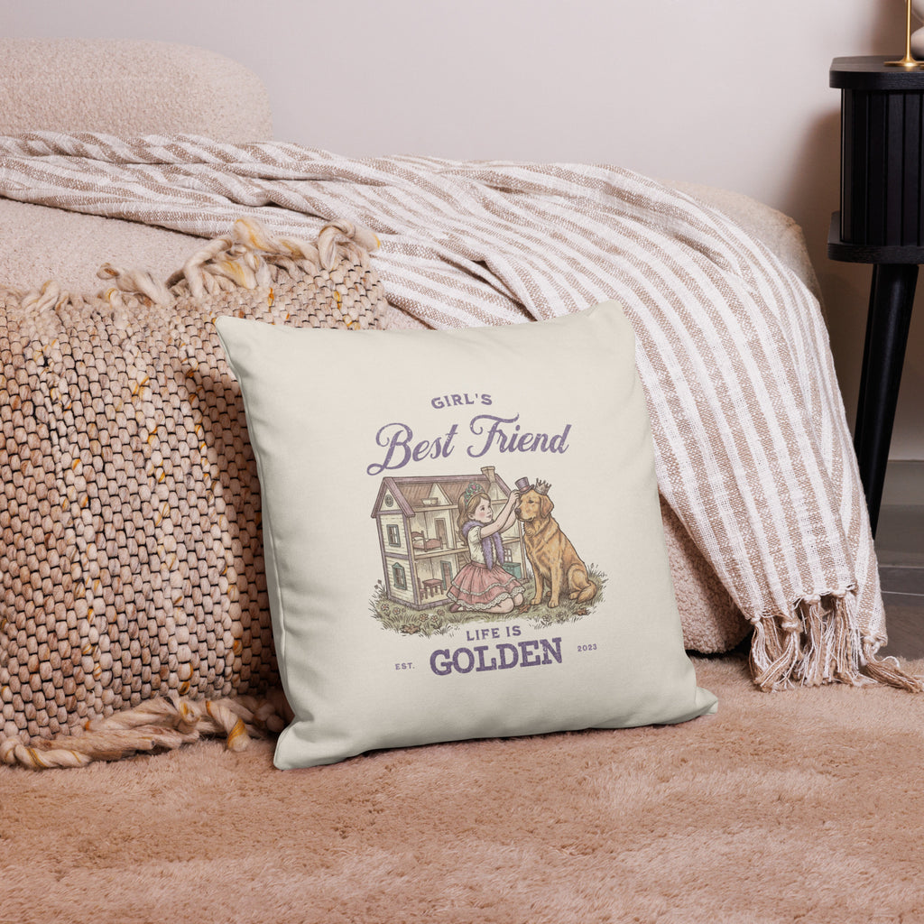 Girl's Best Friend Mother's Day Limited Edition Pillow