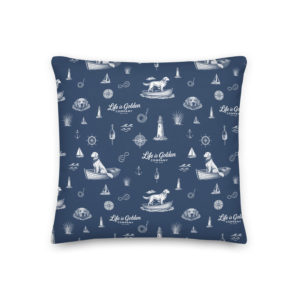 Golden Harbor Pillow