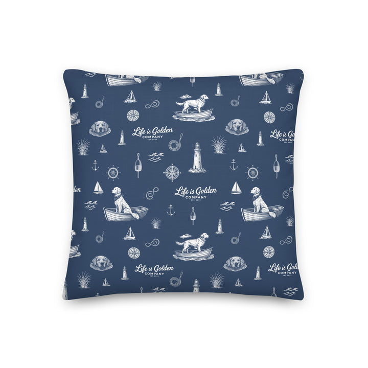 Golden Harbor Pillow