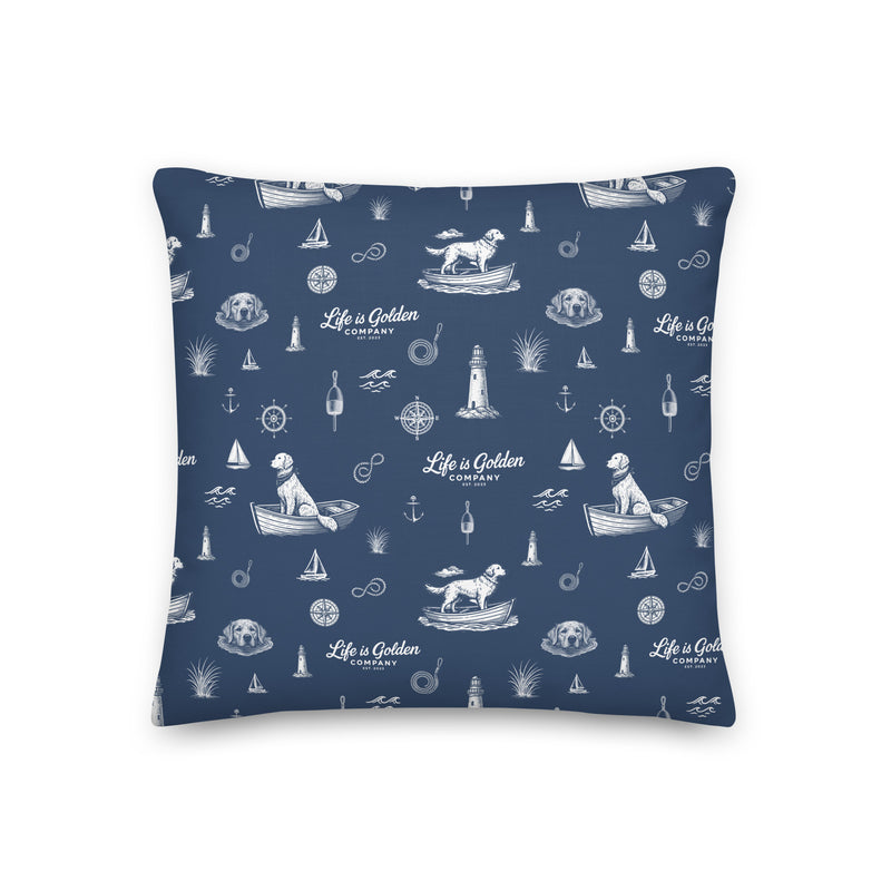 Golden Harbor Pillow