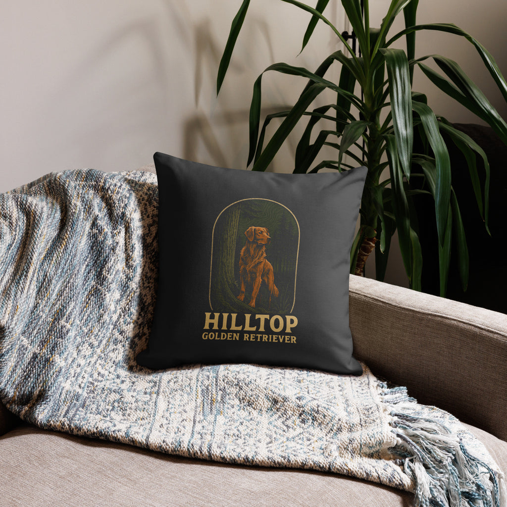 Hilltop Golden Retriever Premium Pillow