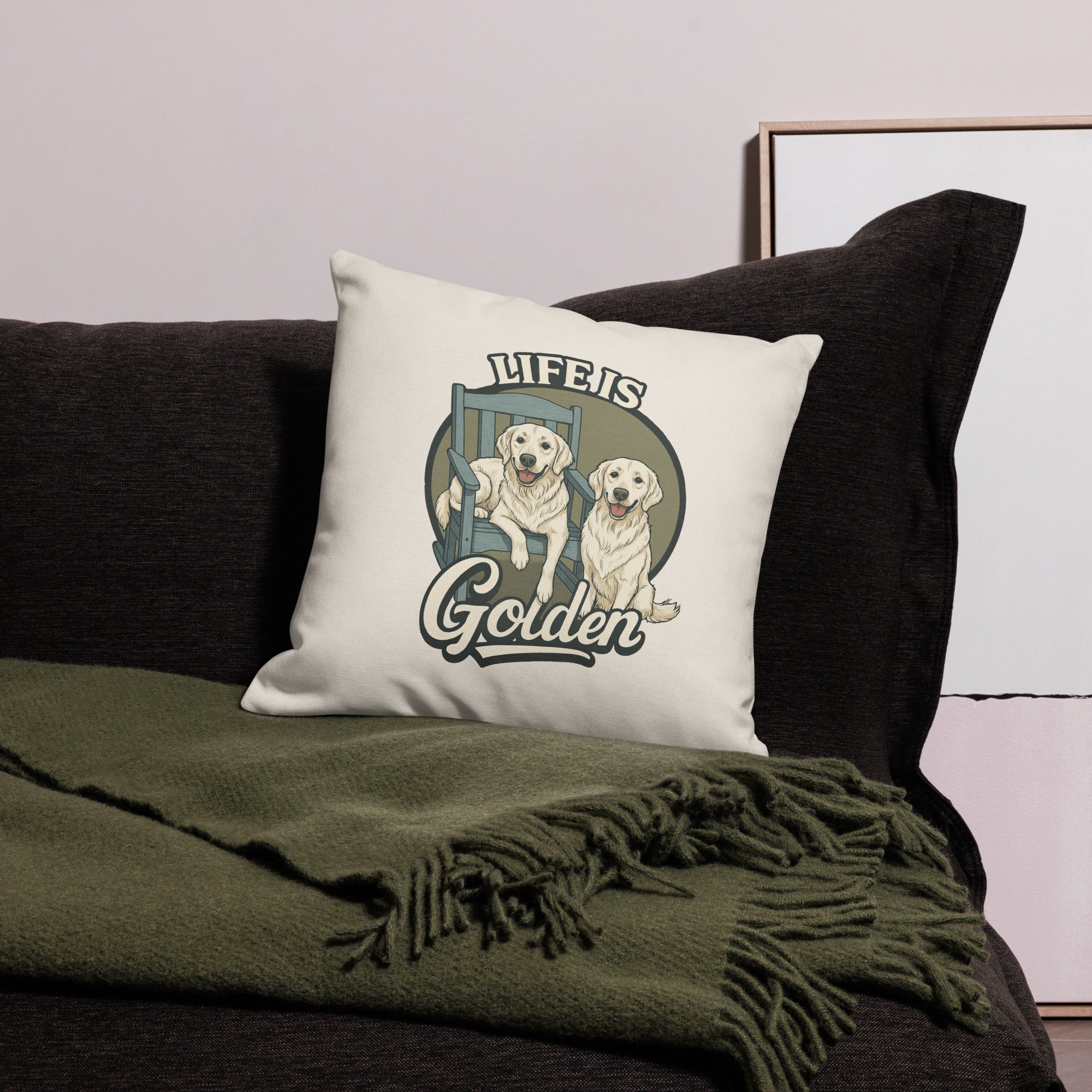 Porchside Pals Premium Pillow