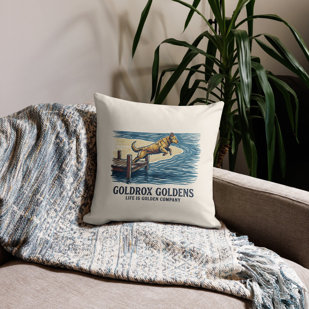 GoldRox - Dock Diver Pillow
