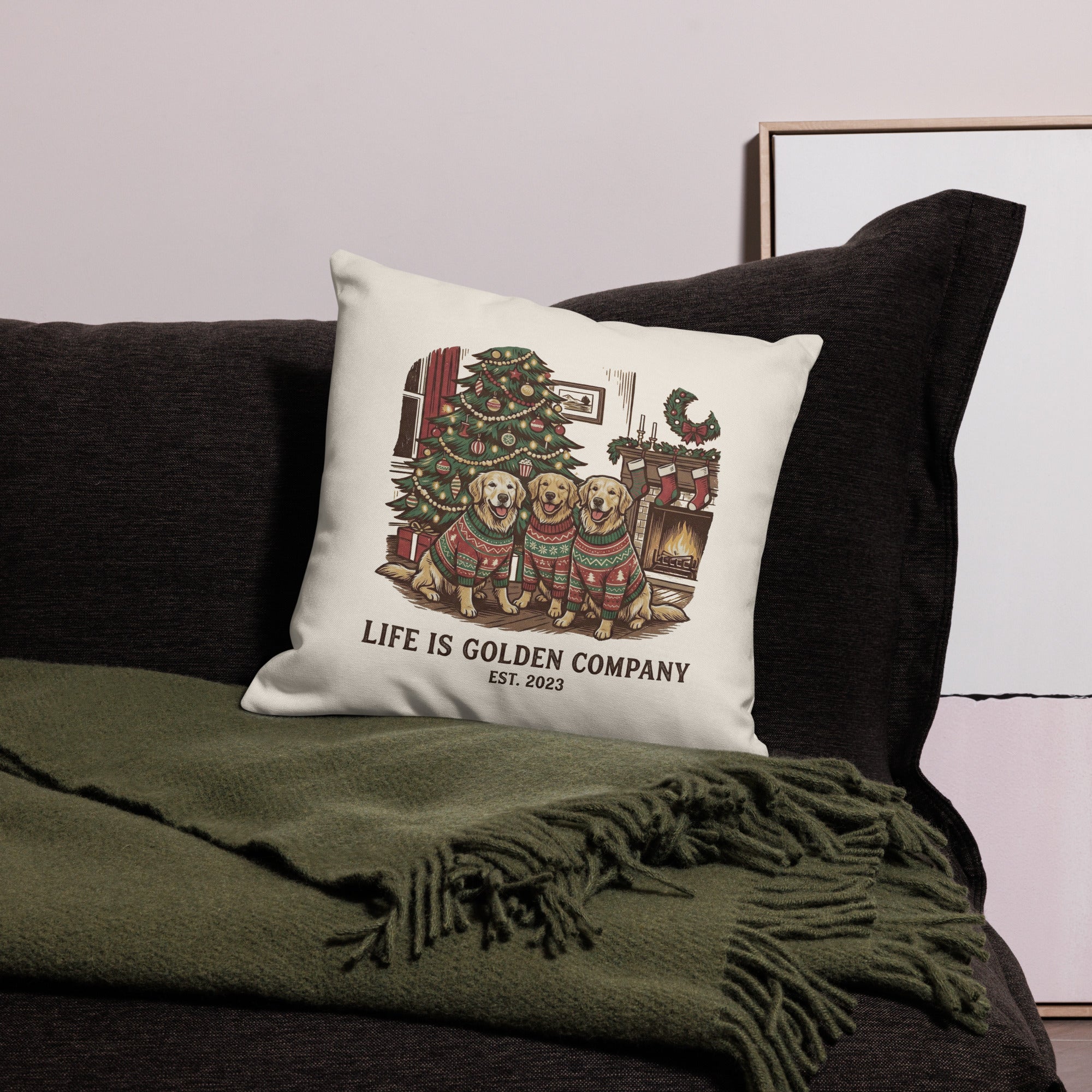 Christmas Trio Pillow