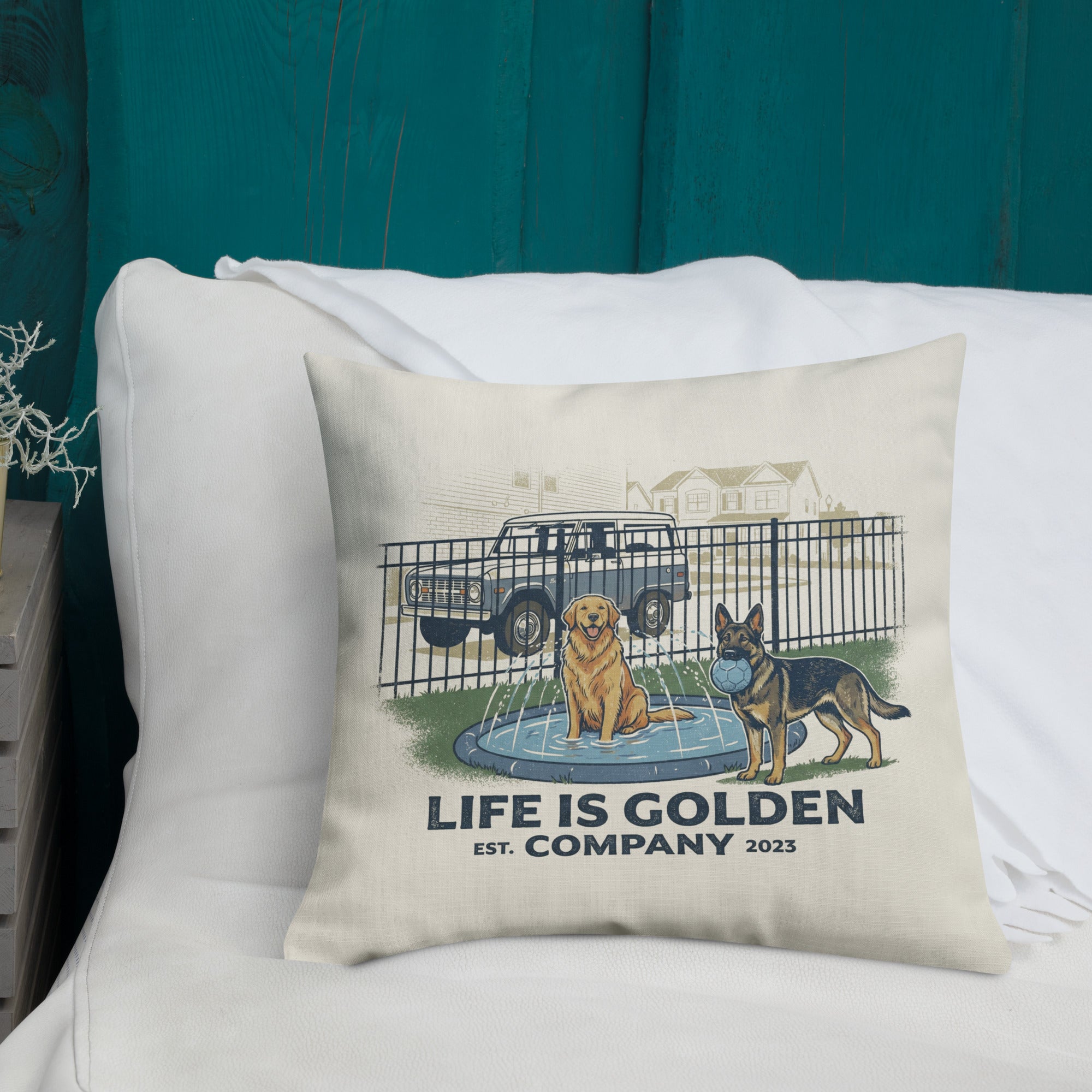 Splash Pad Pals Pillow
