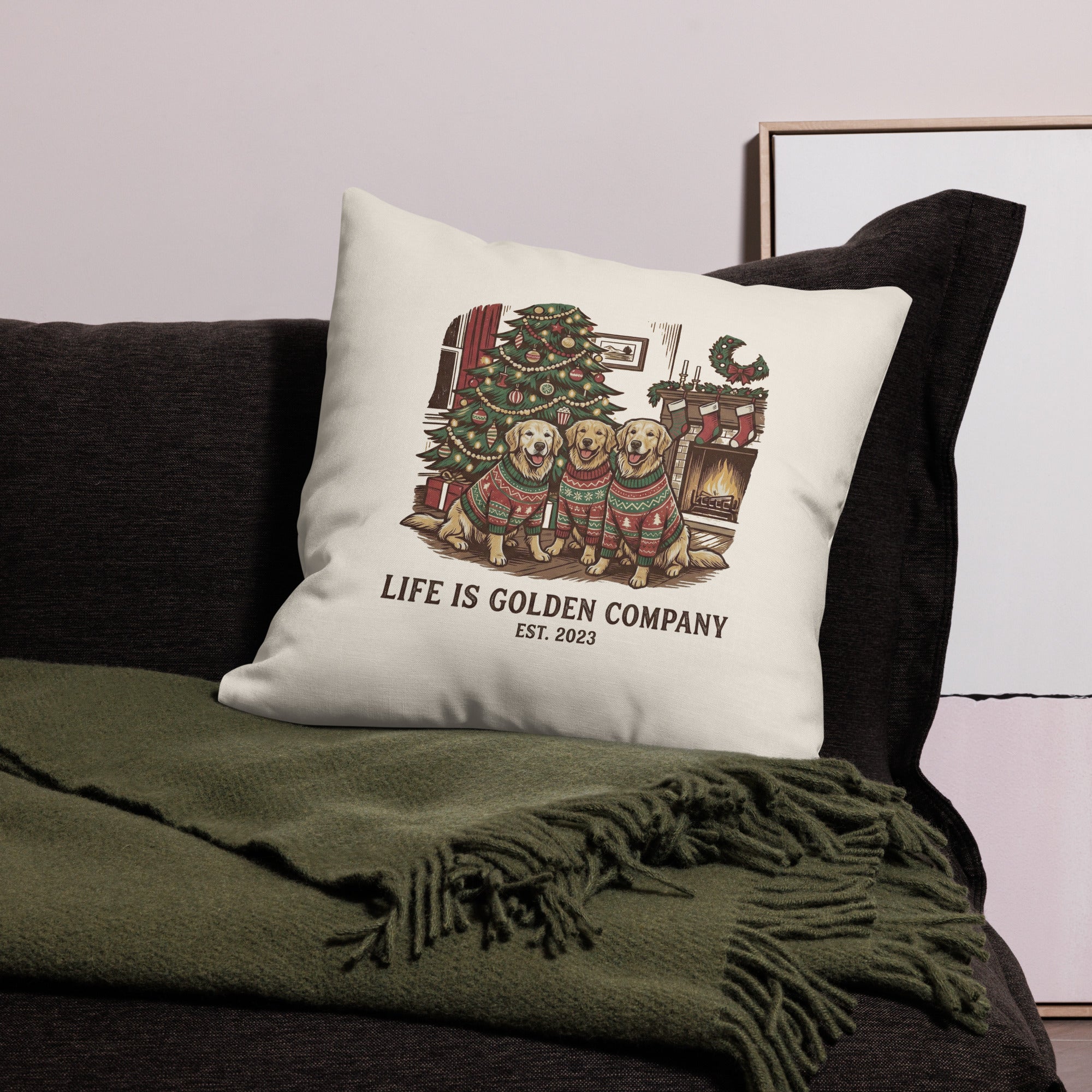 Christmas Trio Pillow
