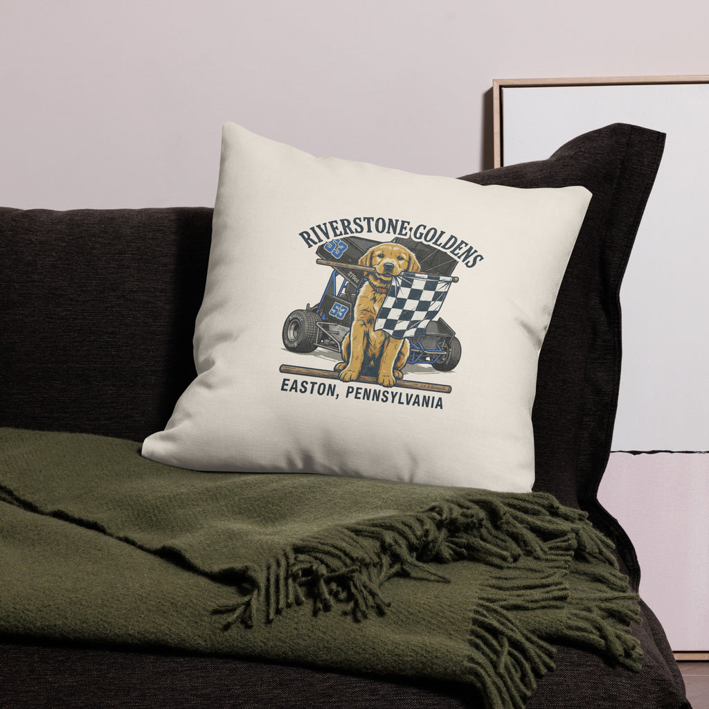Riverstone Goldens Racing Premium Pillow