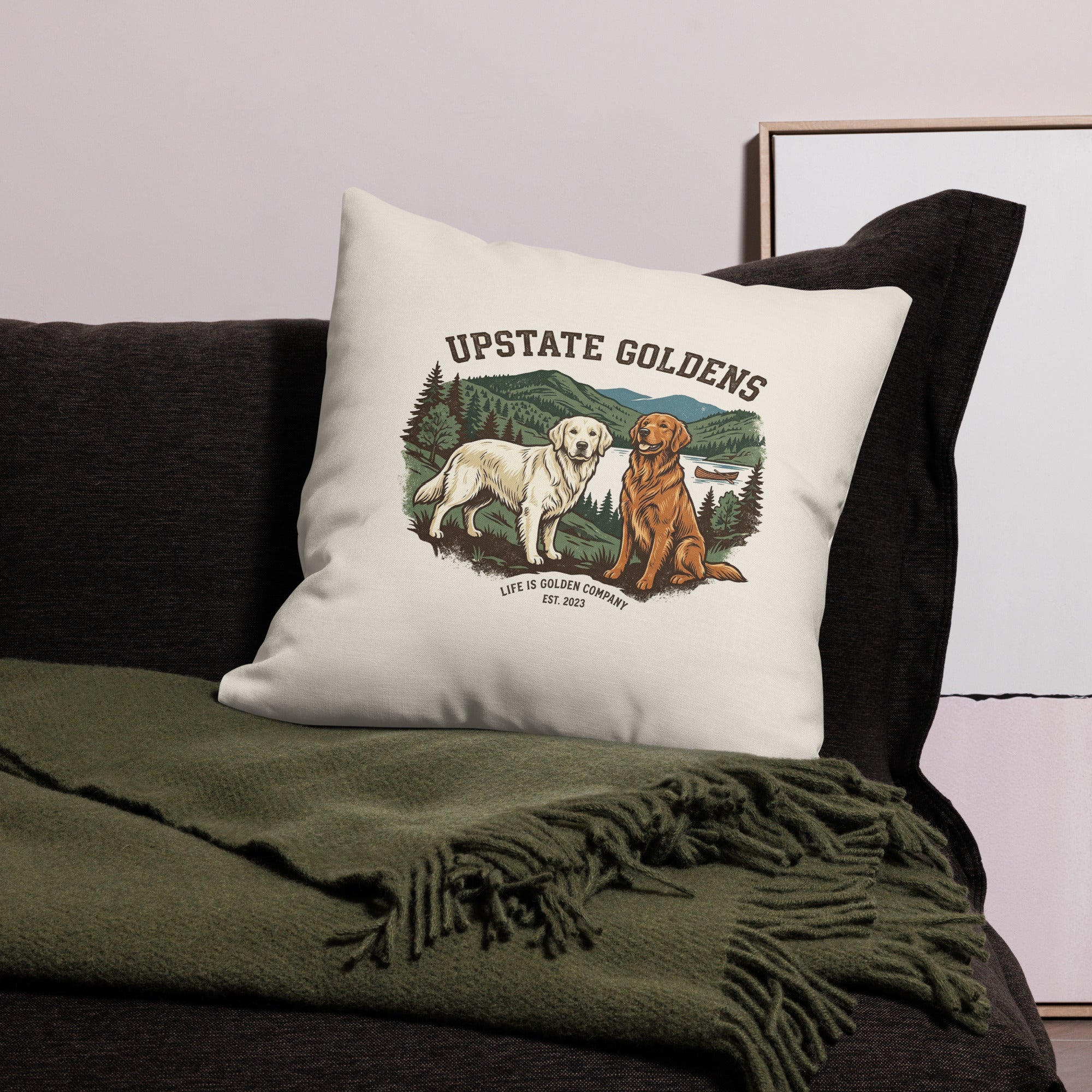 Upstate Goldens Premium Pillow