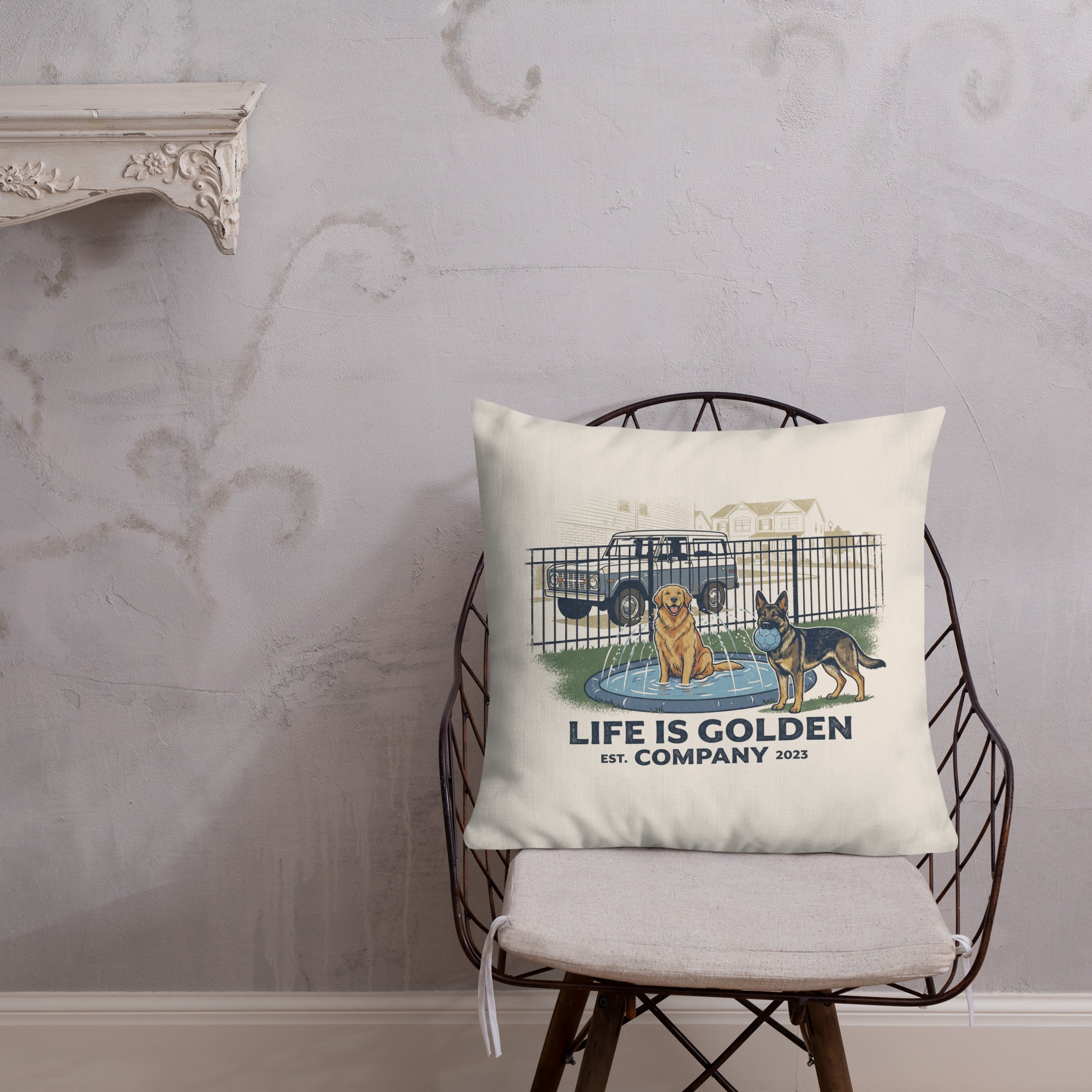 Splash Pad Pals Pillow