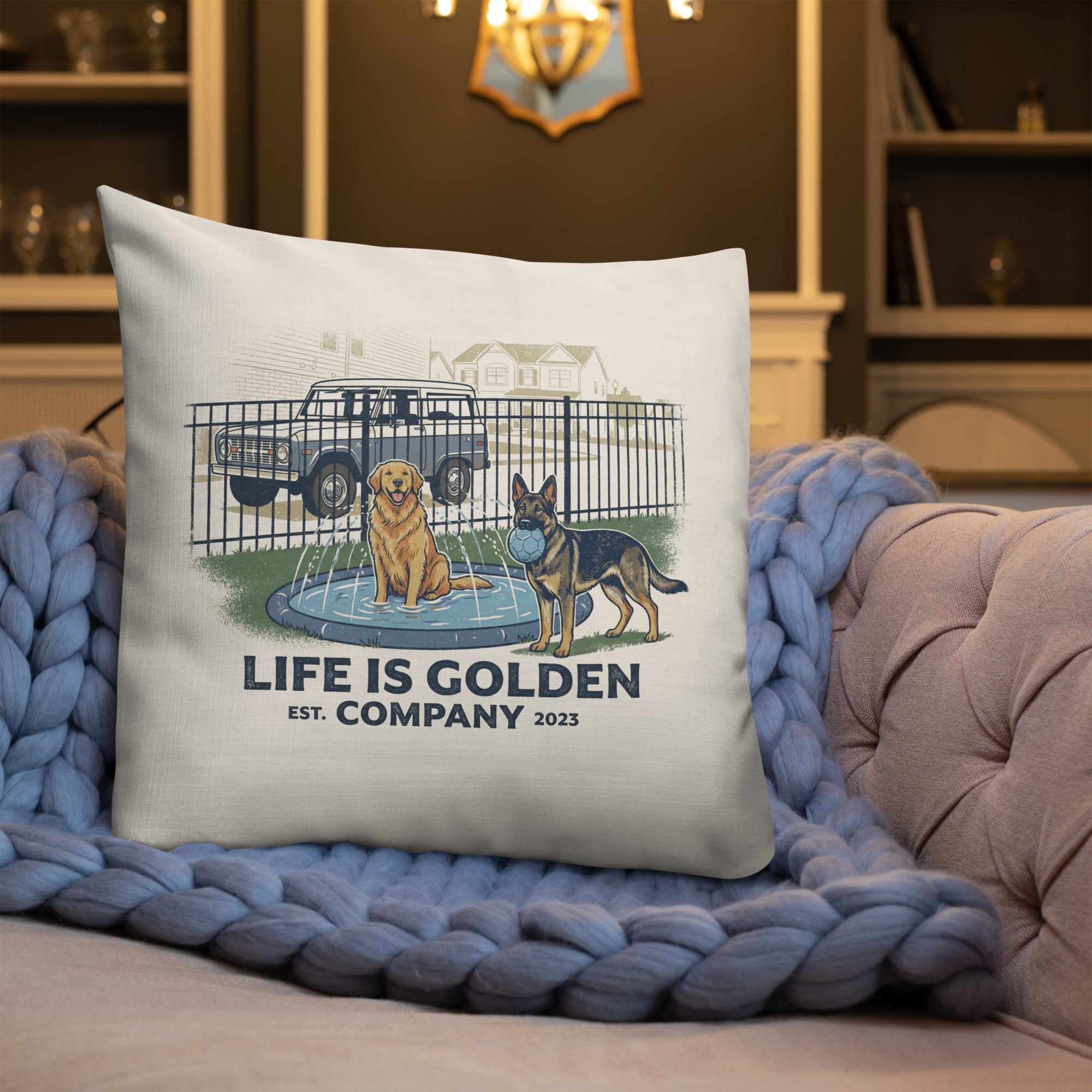 Splash Pad Pals Pillow