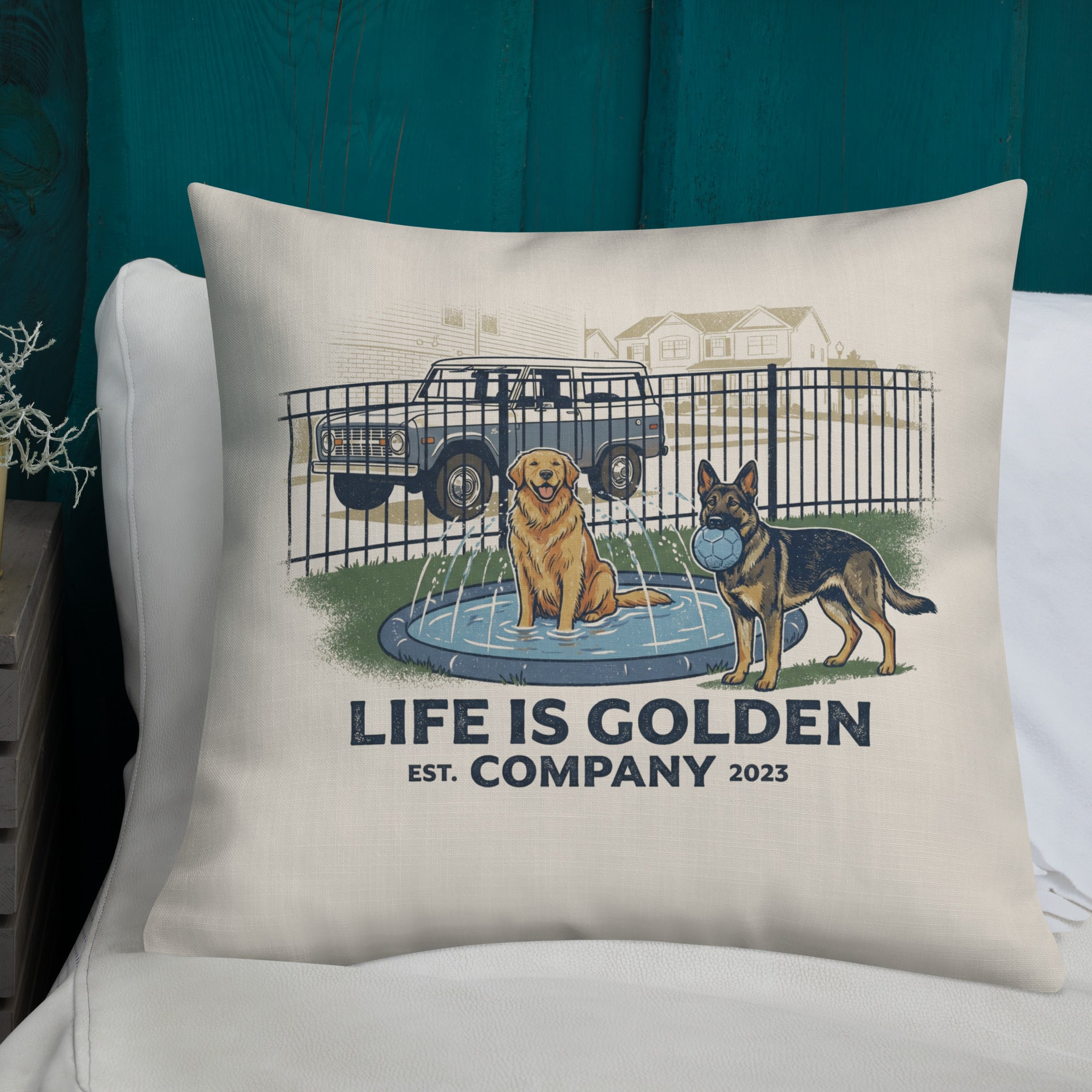 Splash Pad Pals Pillow