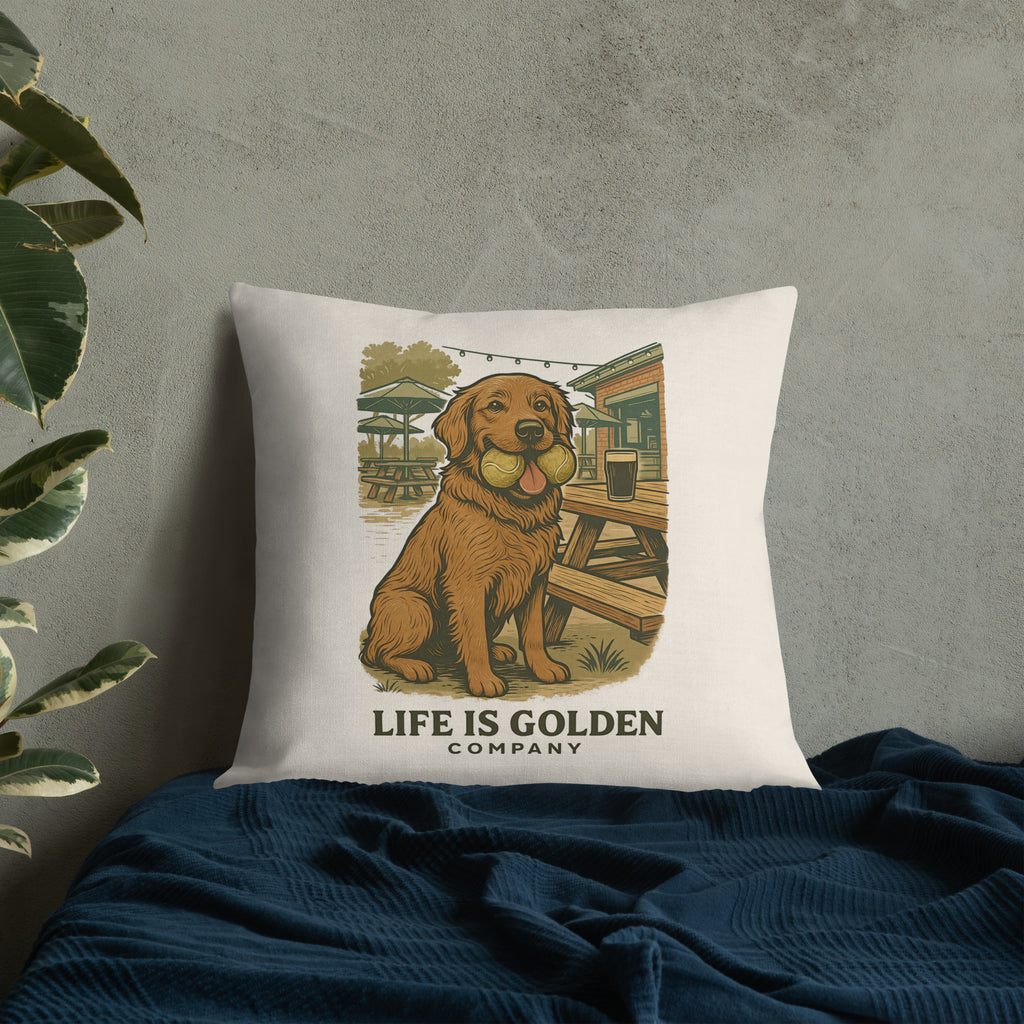 Ball is LIfe Pillow